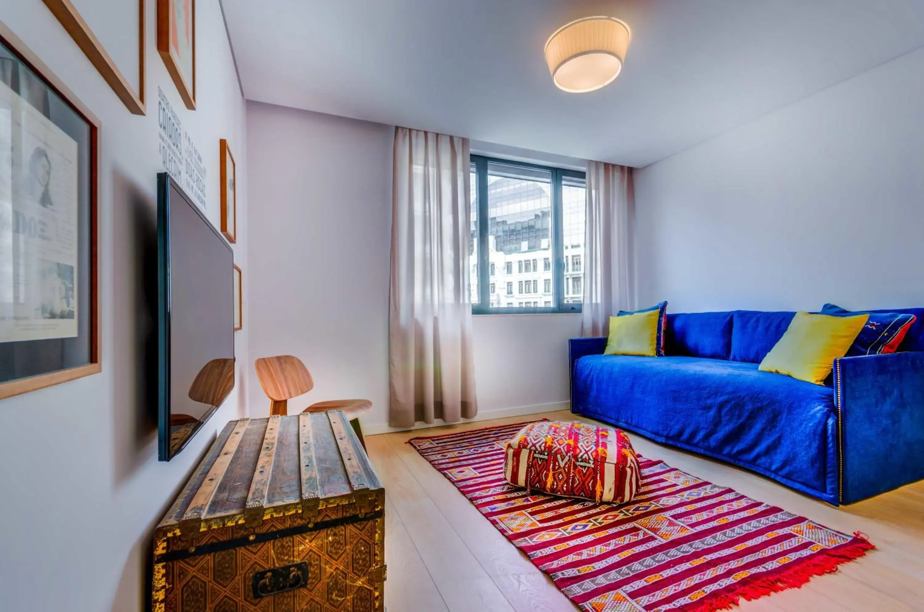 TV and multimedia, Bed in Lisbon Serviced Apartments - Liberdade
