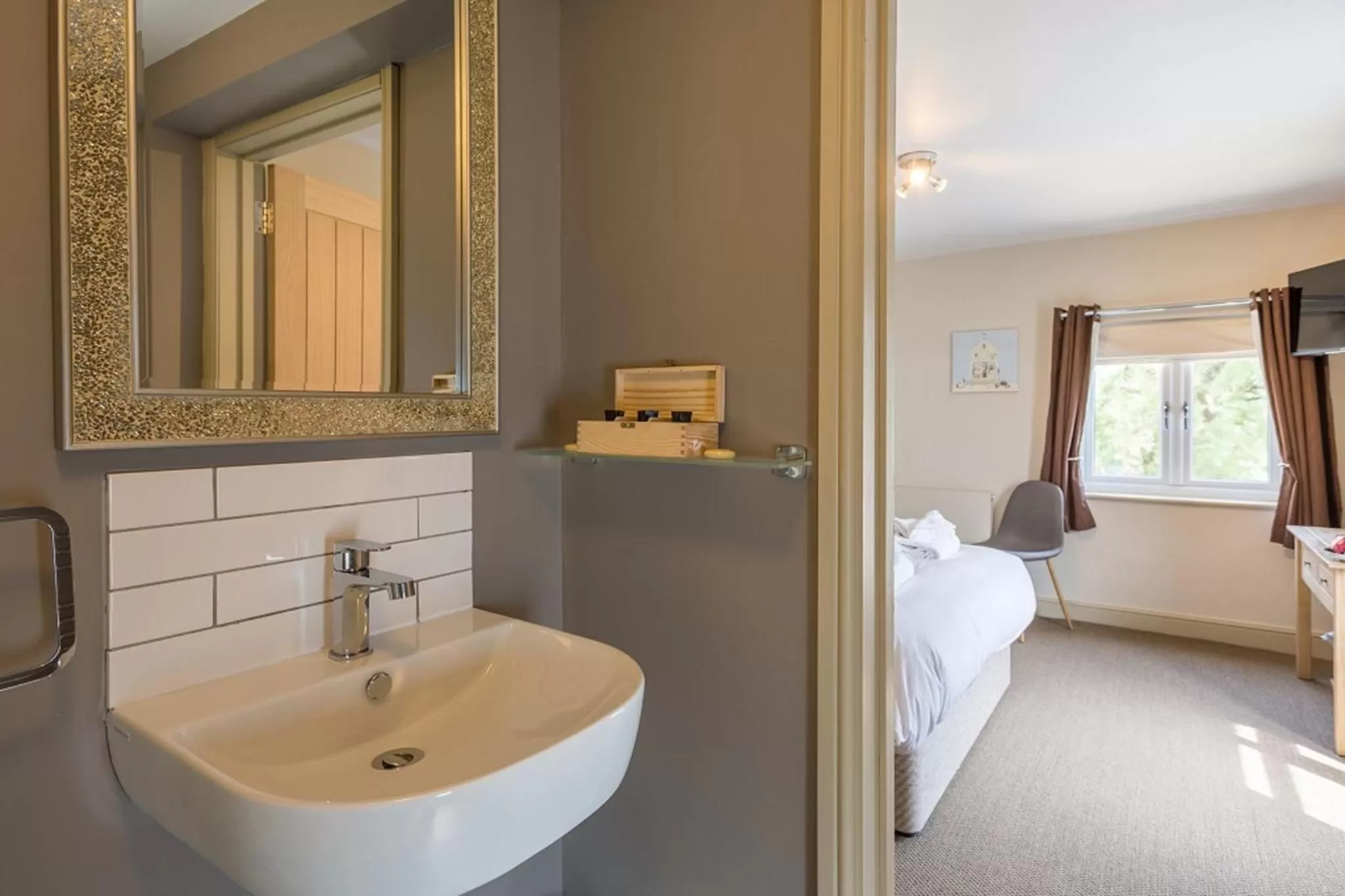 Bed in The Sail Loft