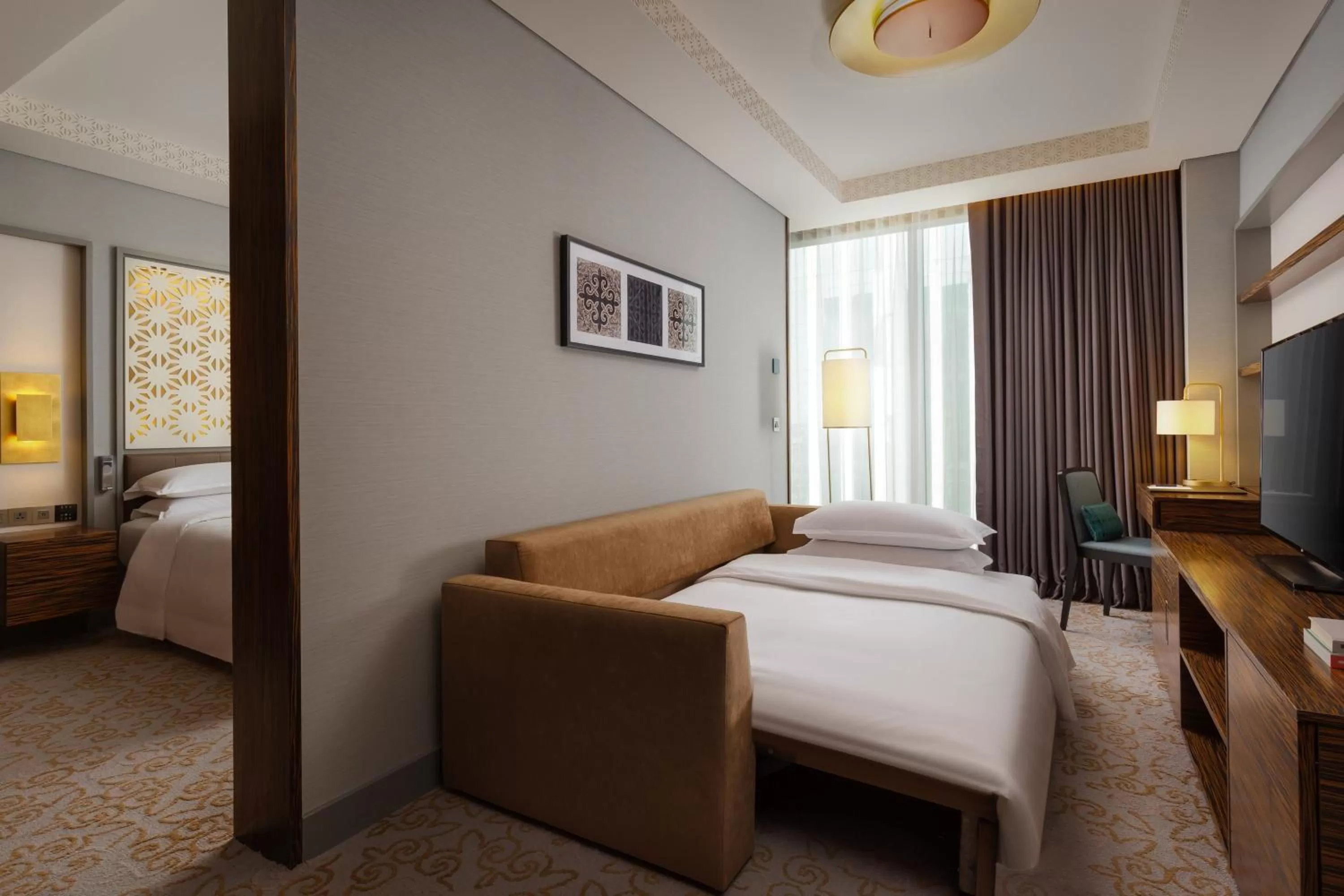 Bedroom, Bed in Sheraton Astana Hotel