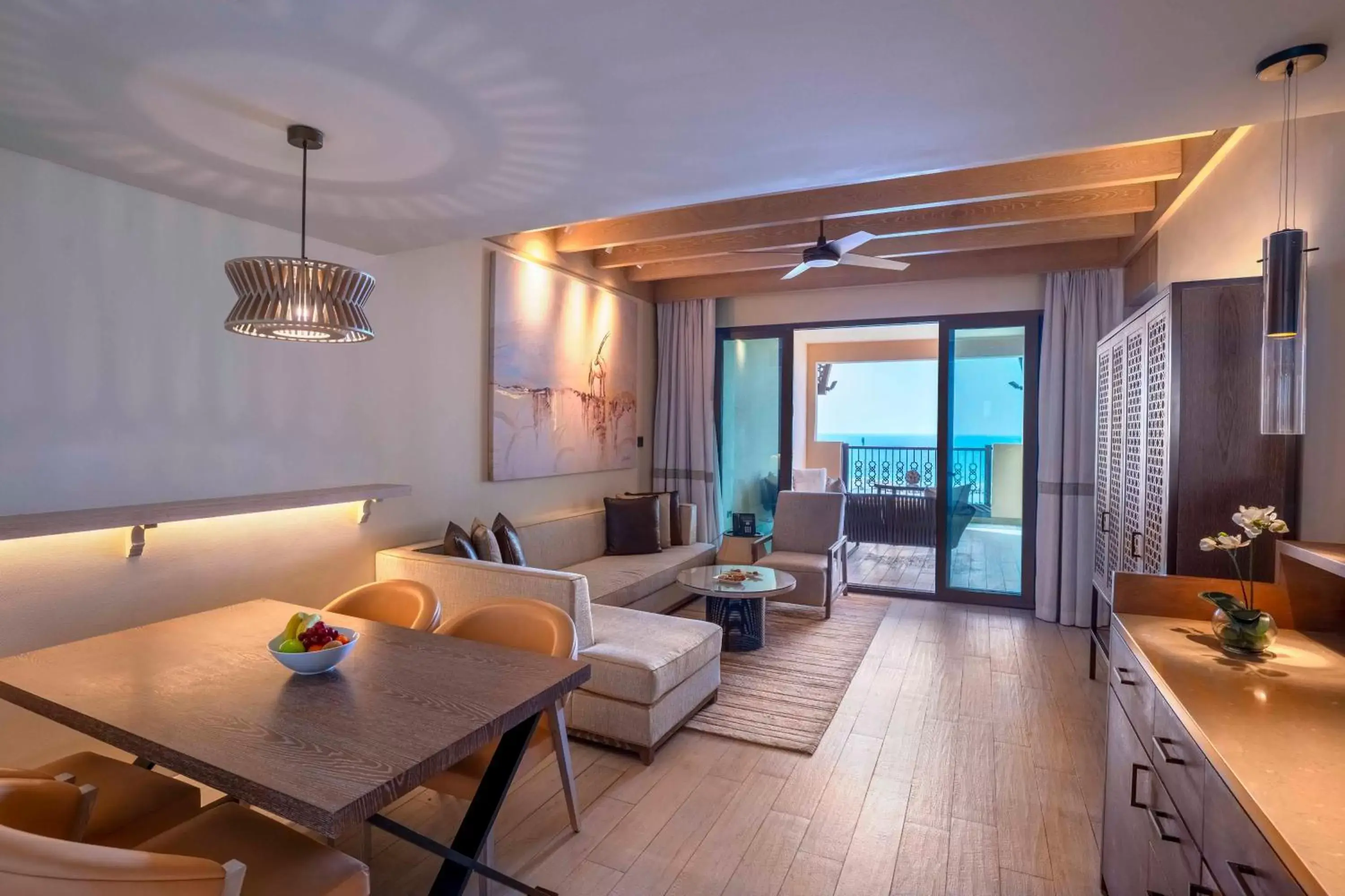 Living room, Seating Area in Saadiyat Rotana Resort and Villas