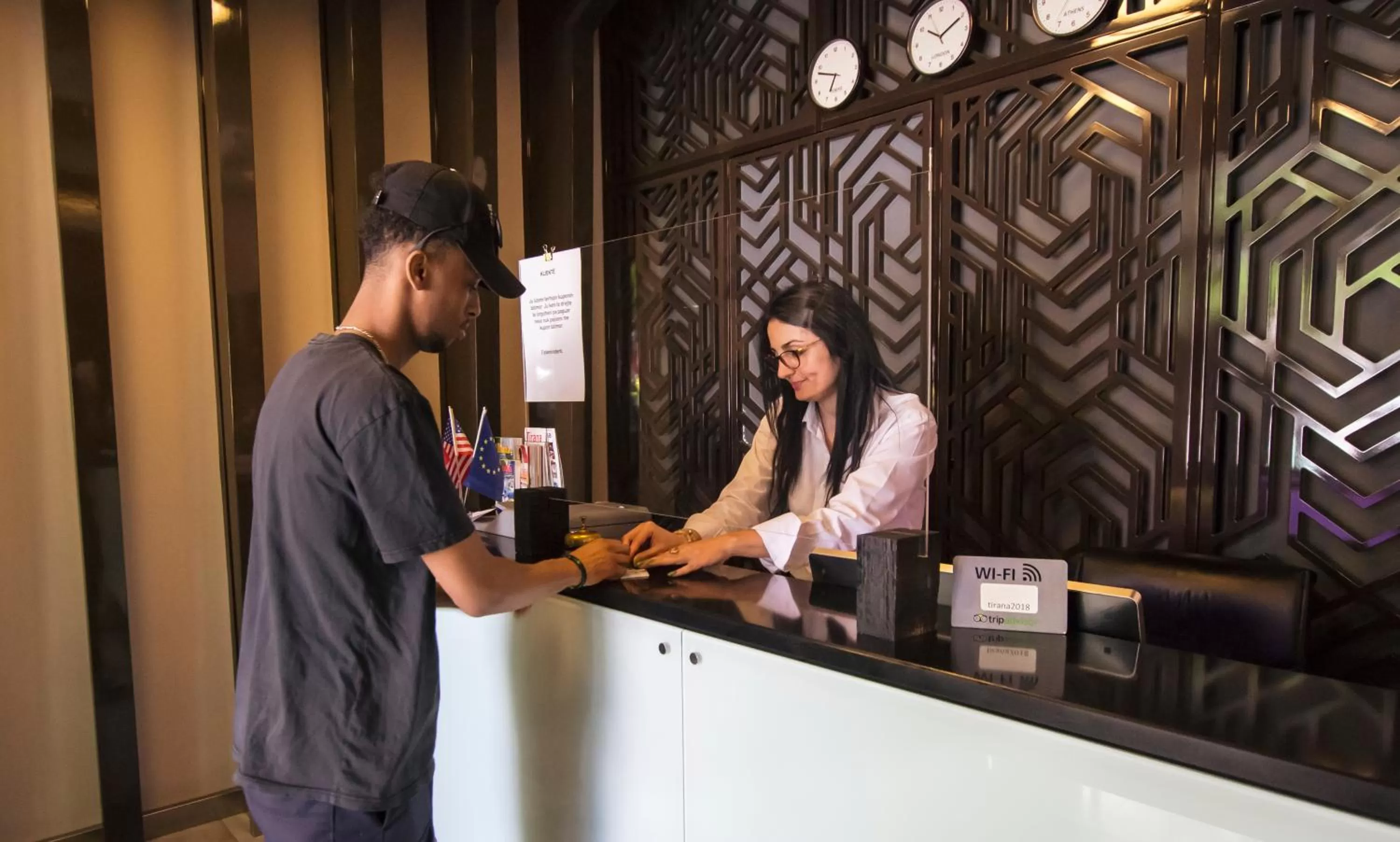 Staff in Senator Hotel