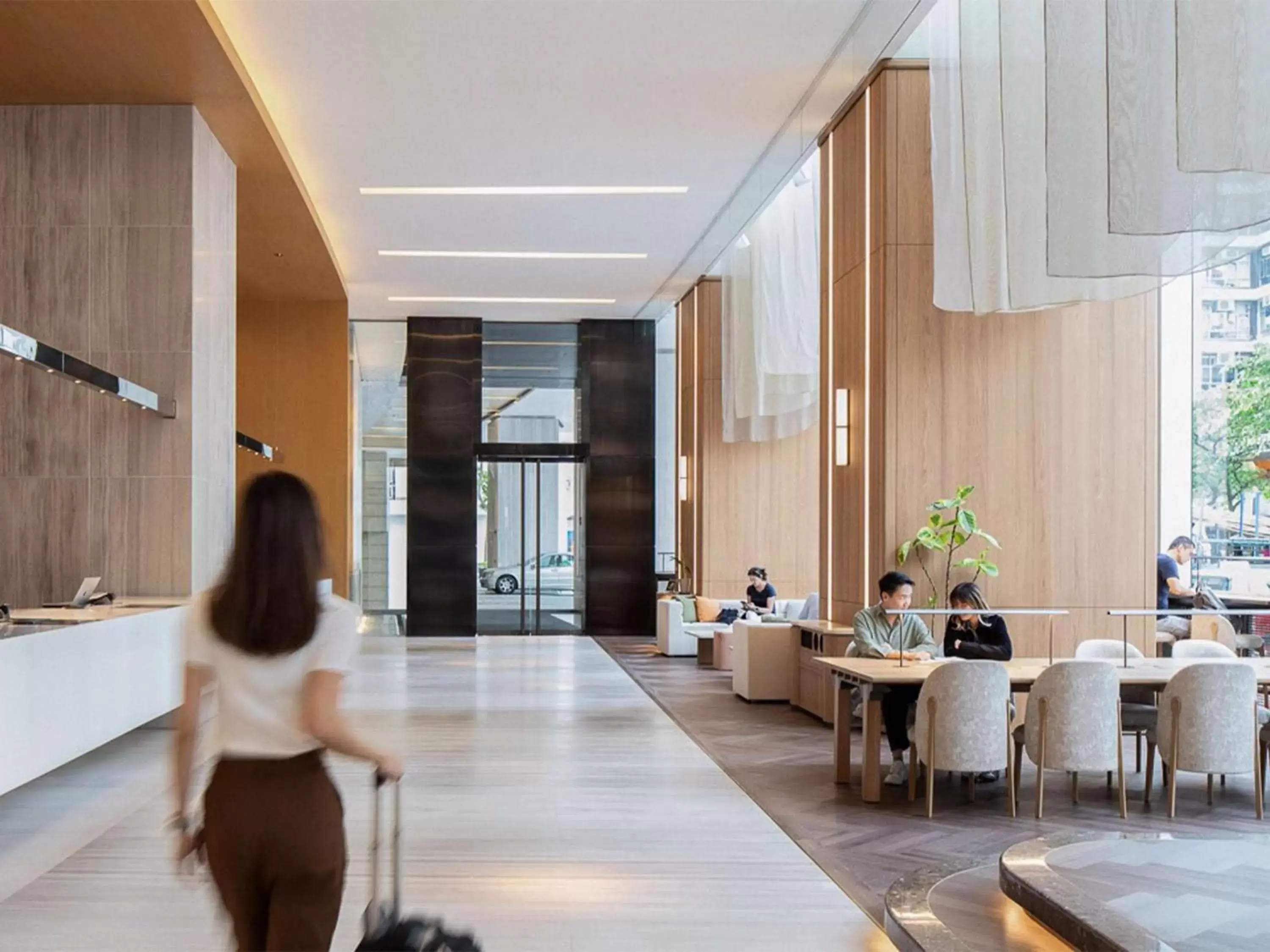 Lobby or reception in EAST Hong Kong