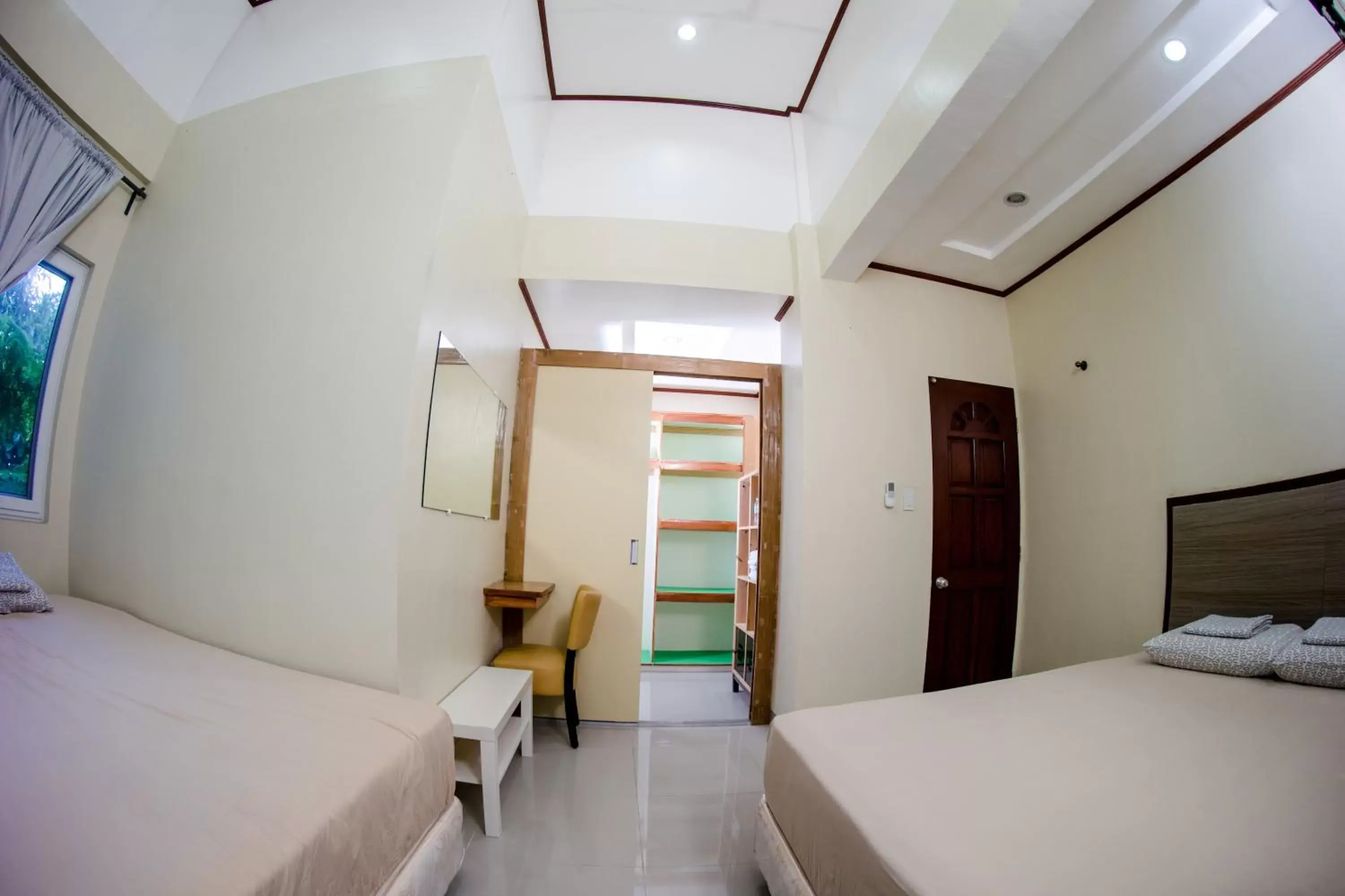 Bed in Oslob Seafari Resort