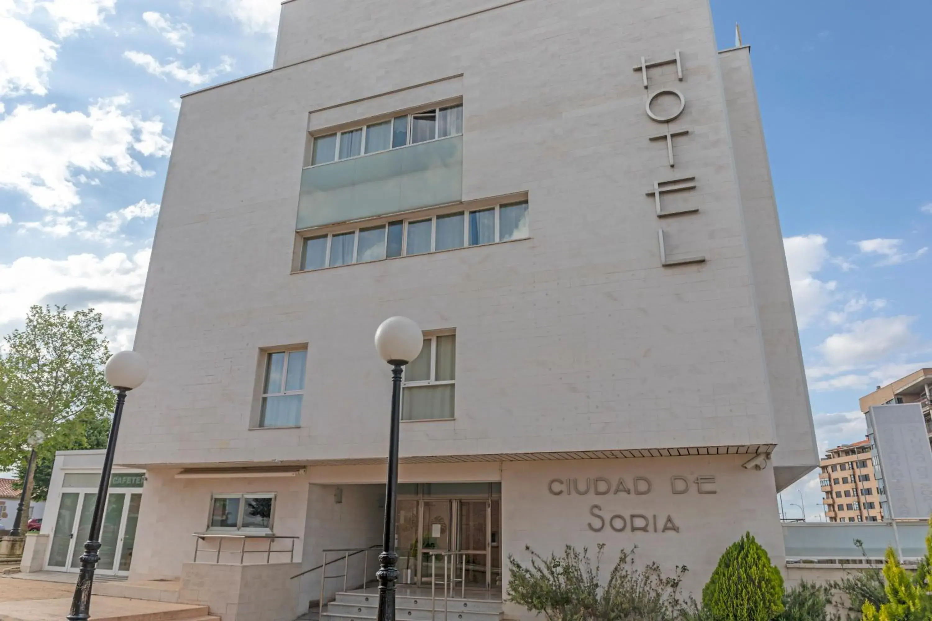 Facade/entrance in Hotel Alda Ciudad de Soria Facade/entrance in Hotel Alda Ciudad de Soria