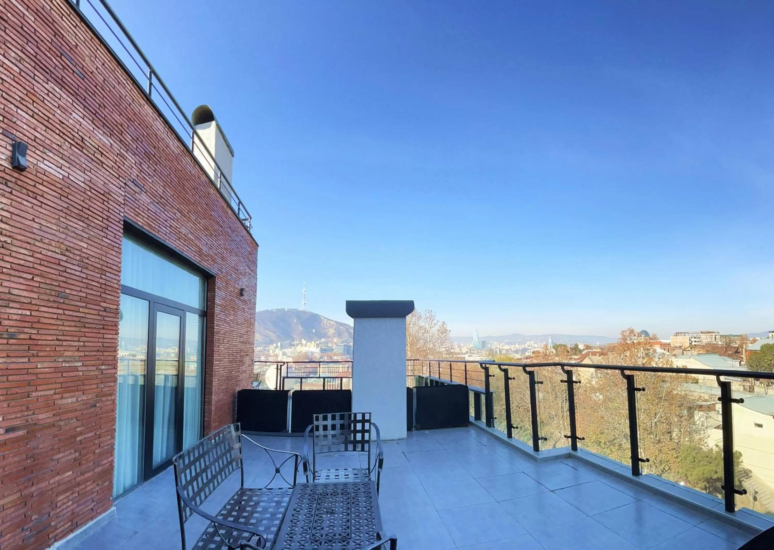 Patio in Bricks Hotel