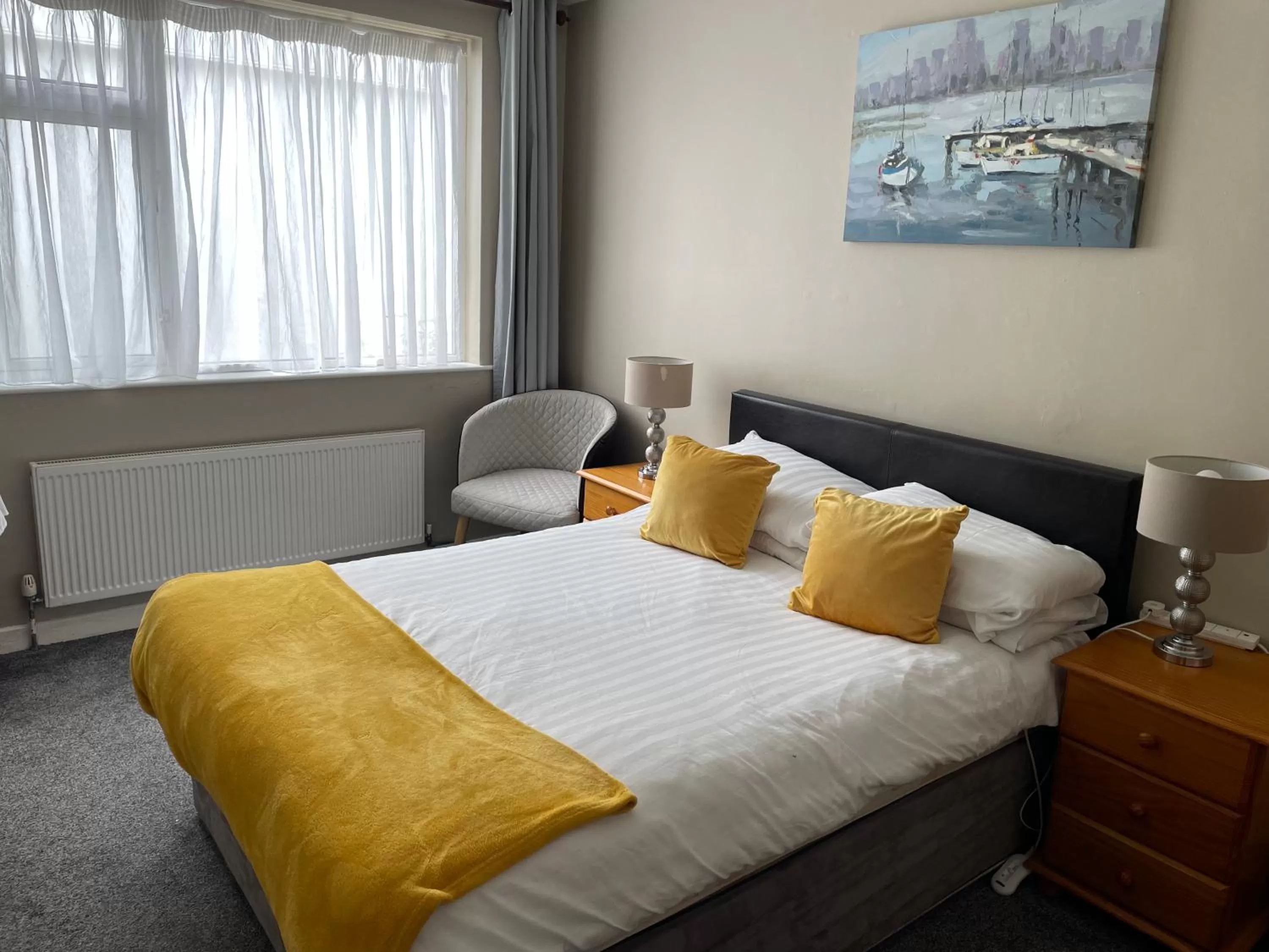 Bedroom, Bed in Fountain House B&B