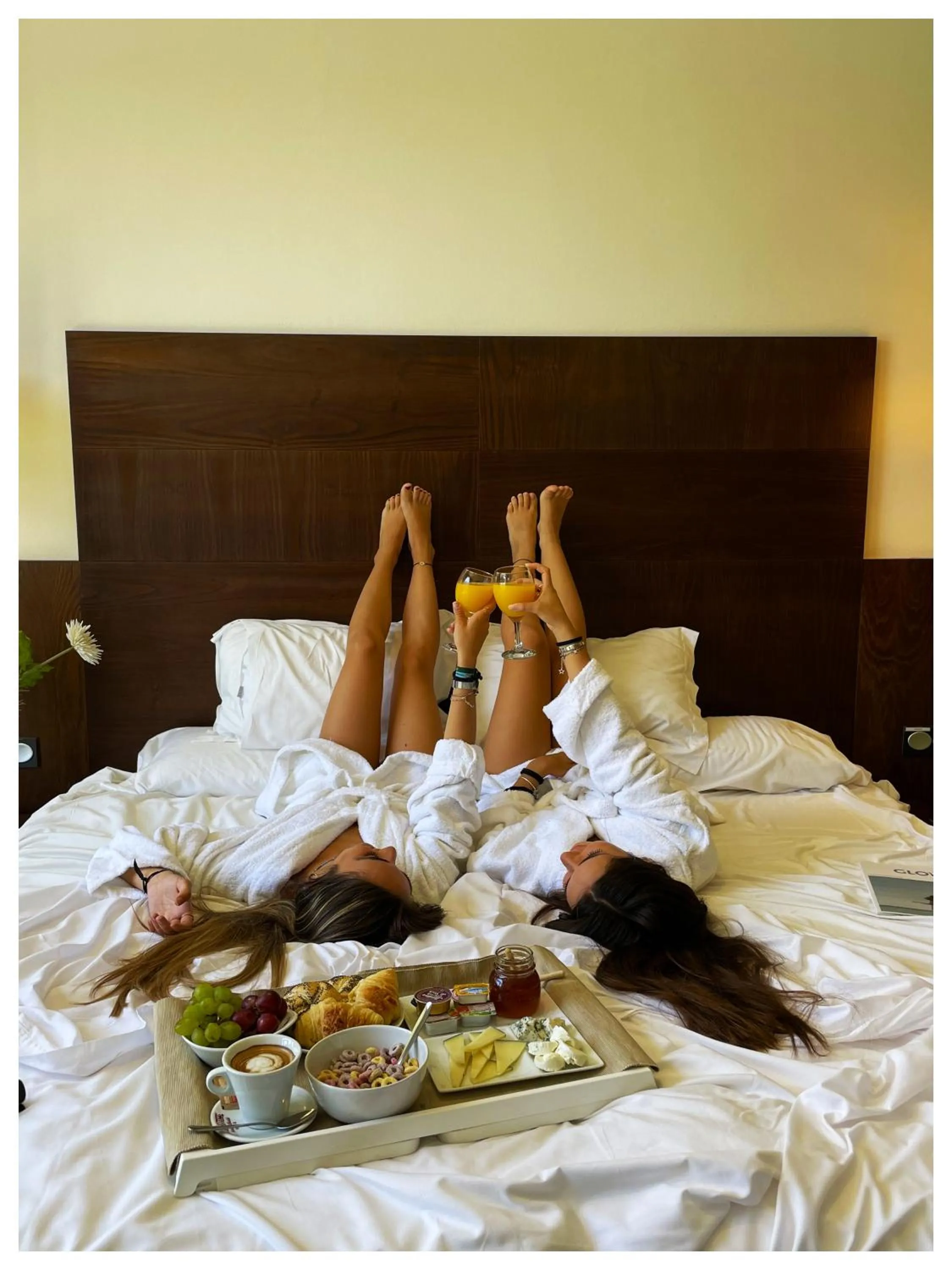 Bed in Hotel Albaida Nature