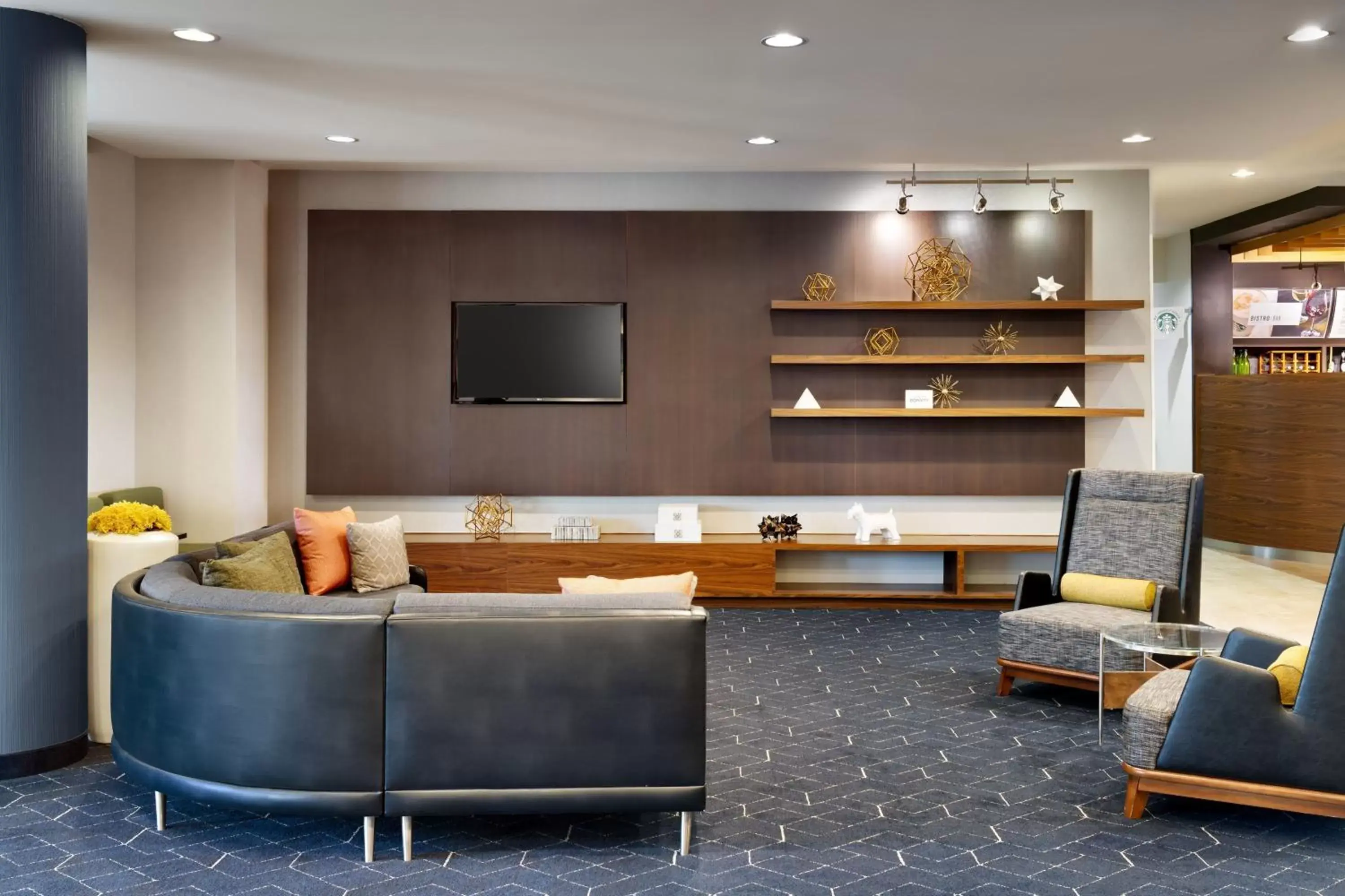 Lobby or reception, Seating Area in Courtyard by Marriott Houston NASA Clear Lake