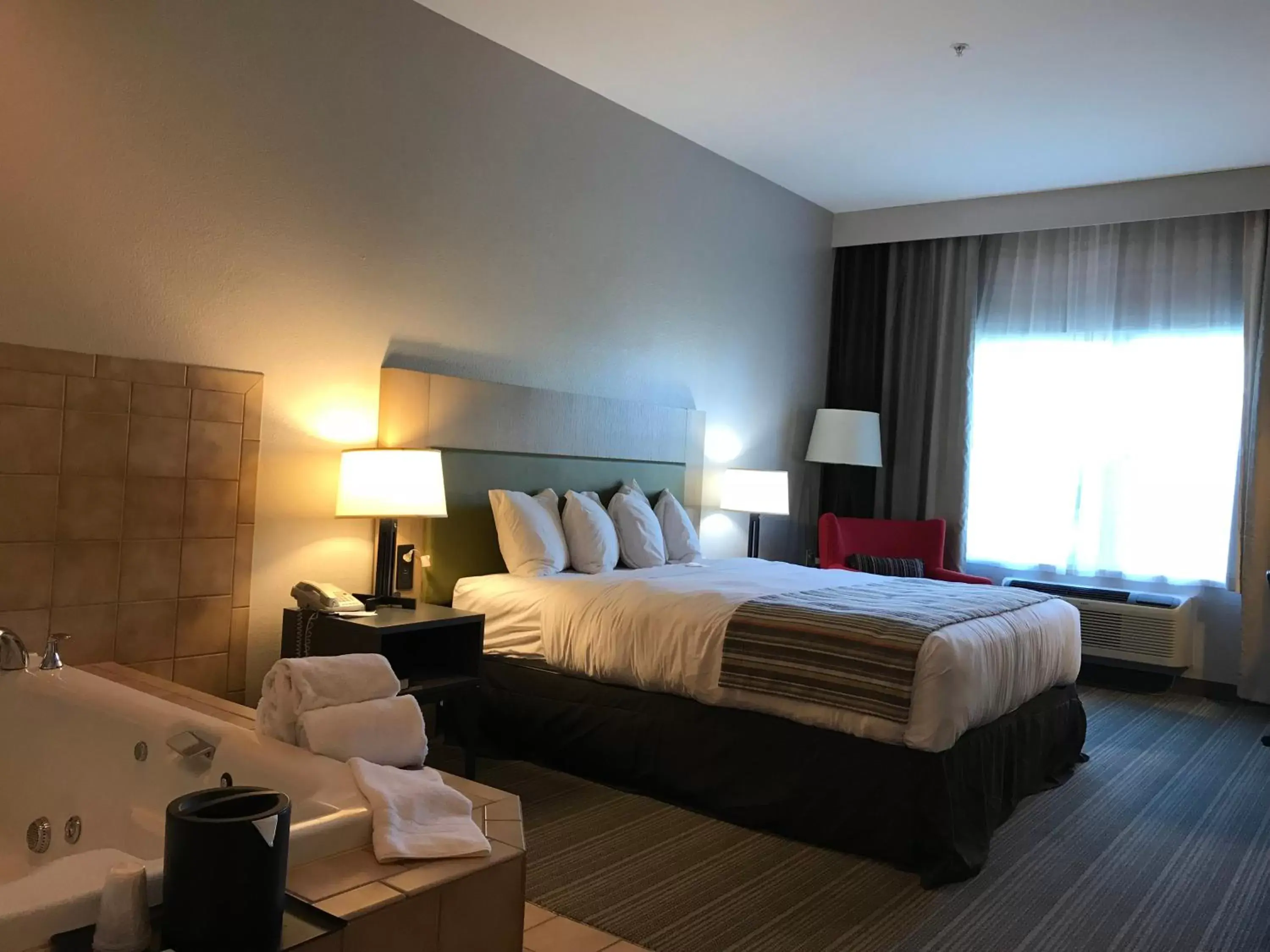 King Suite with Spa Bath - Disability Access in Country Inn & Suites by Radisson, Fond du Lac, WI King Suite with Spa Bath - Disability Access in Country Inn & Suites by Radisson, Fond du Lac, WI