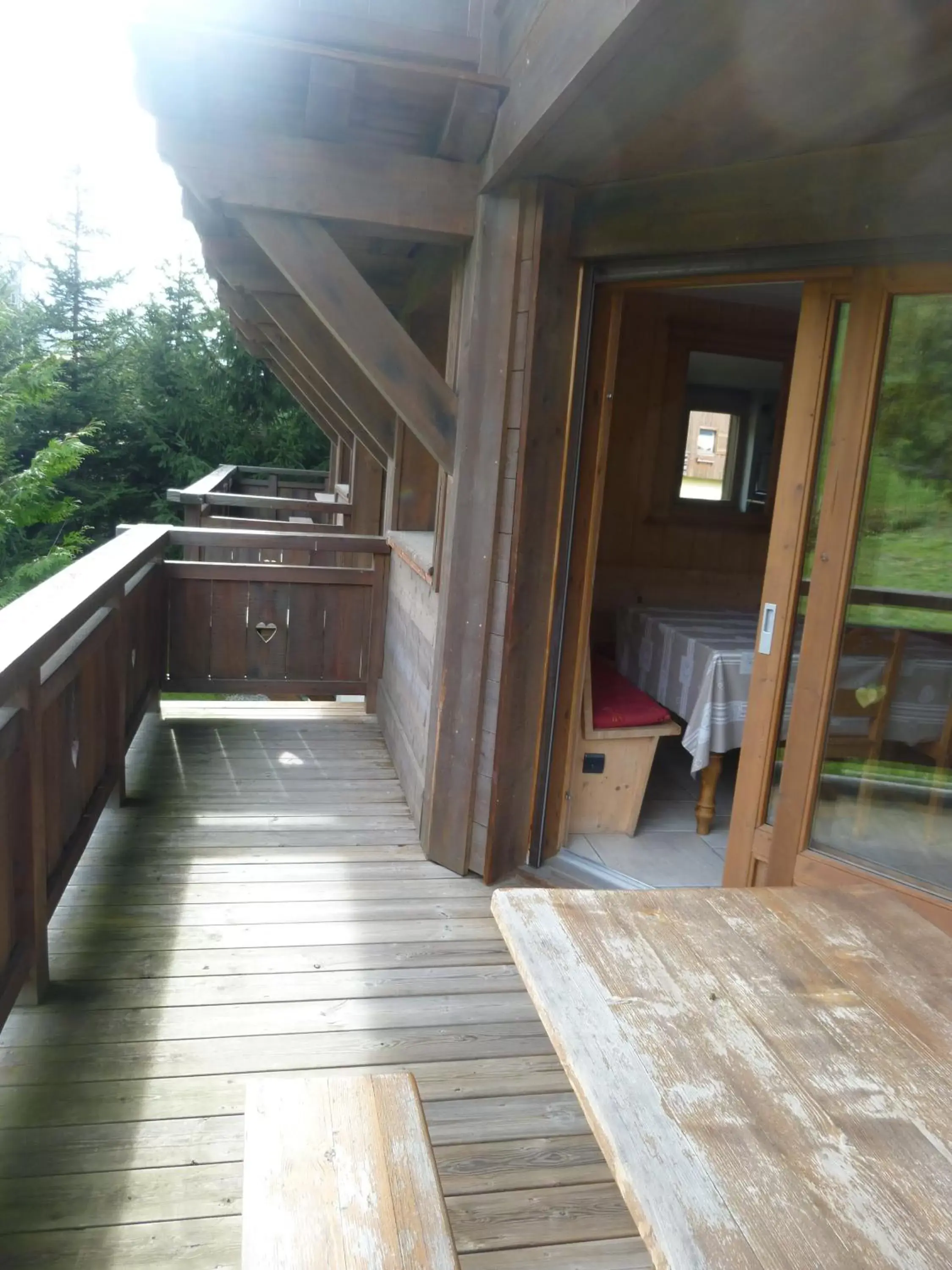 Day, Balcony/Terrace in Chalets de Julie