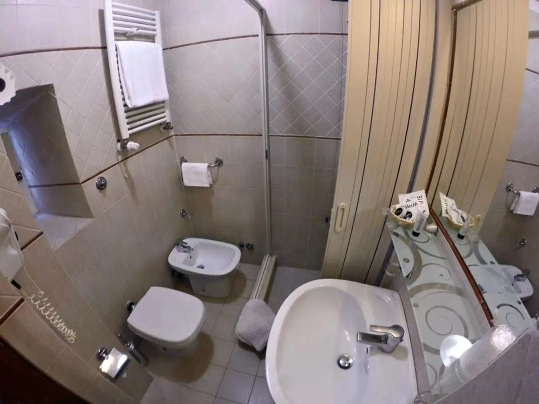 Bathroom in Hotel Assisi