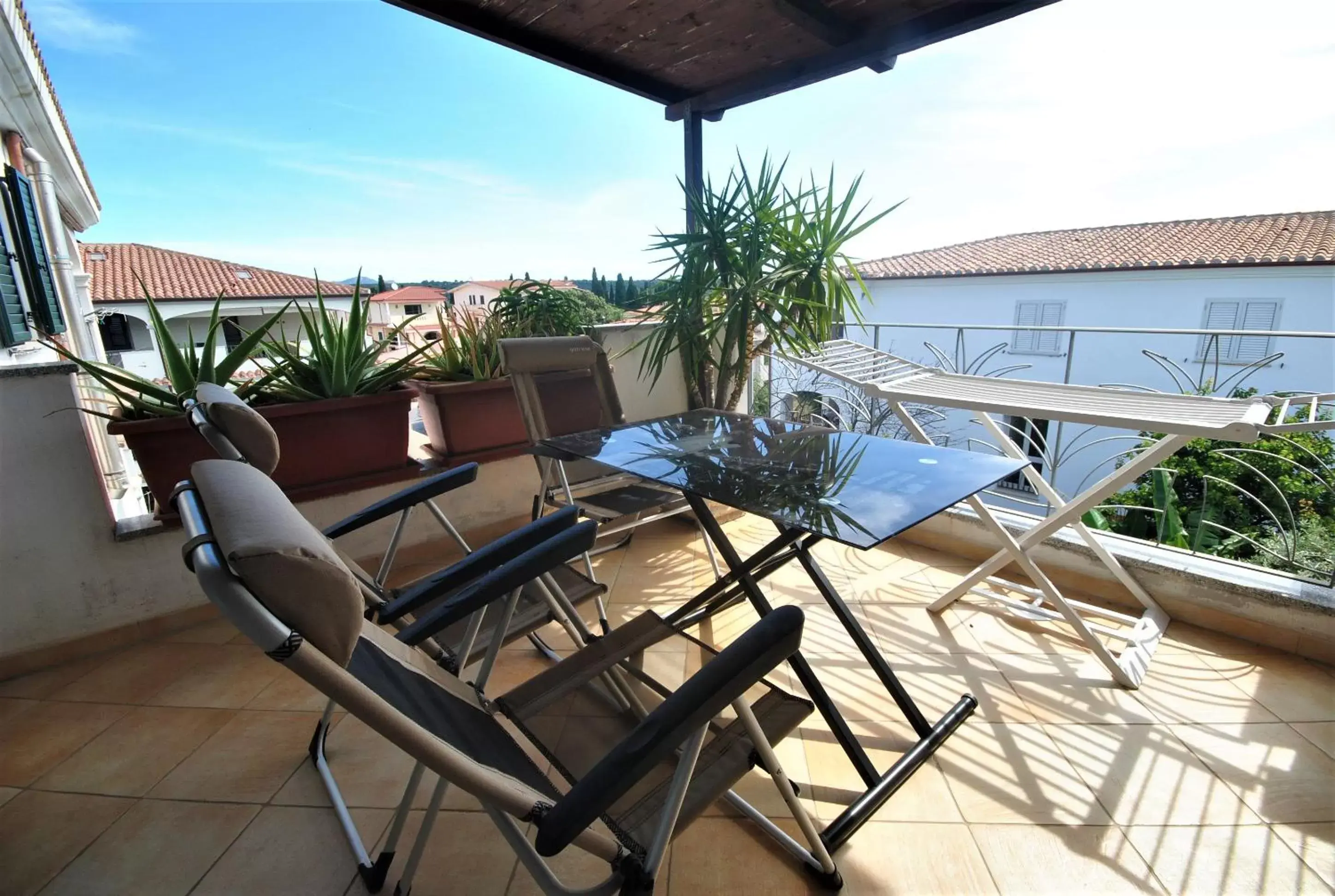 Balcony/Terrace in Holiday Residence Rifugio