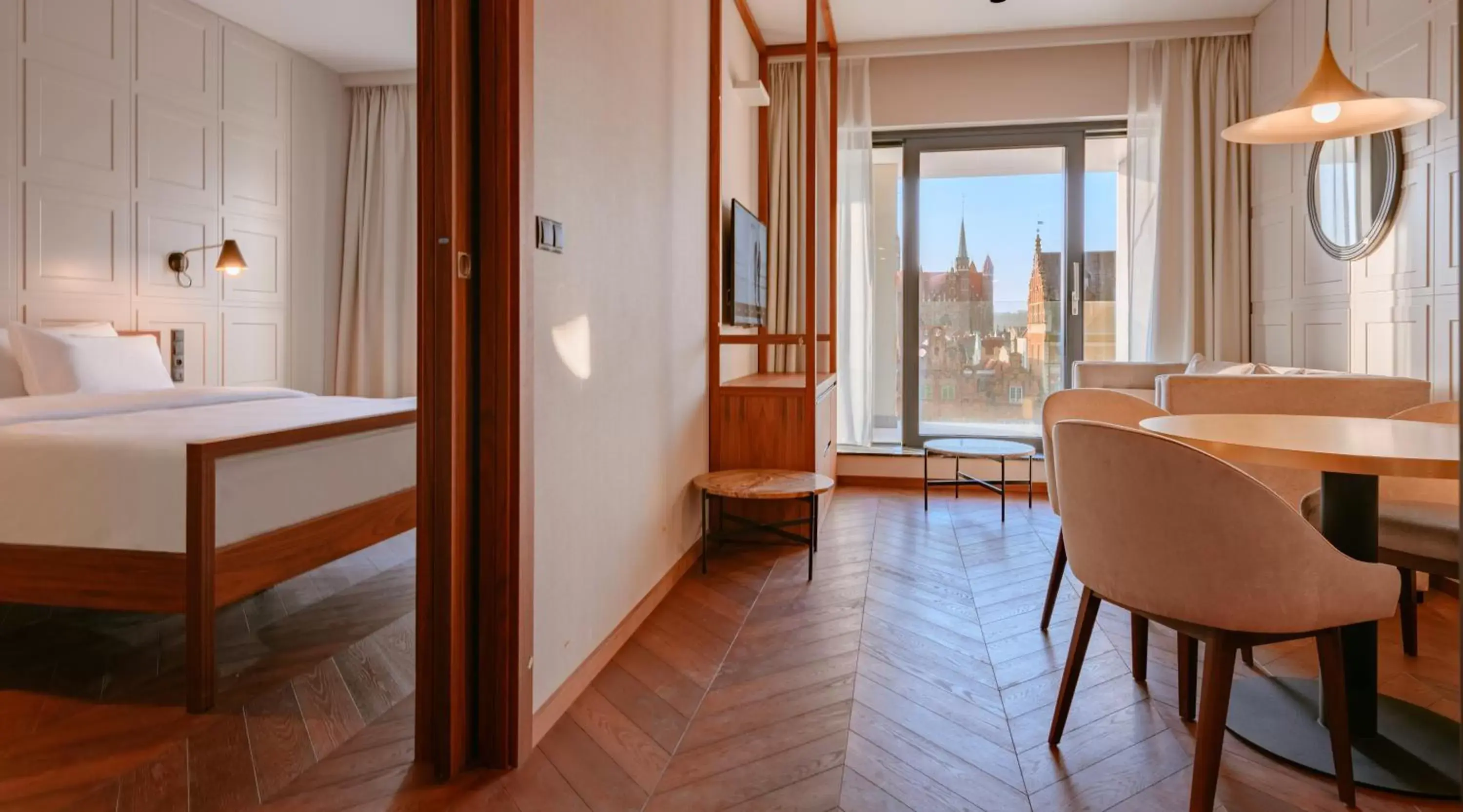 Balcony/Terrace in Radisson Hotel & Suites, Gdansk