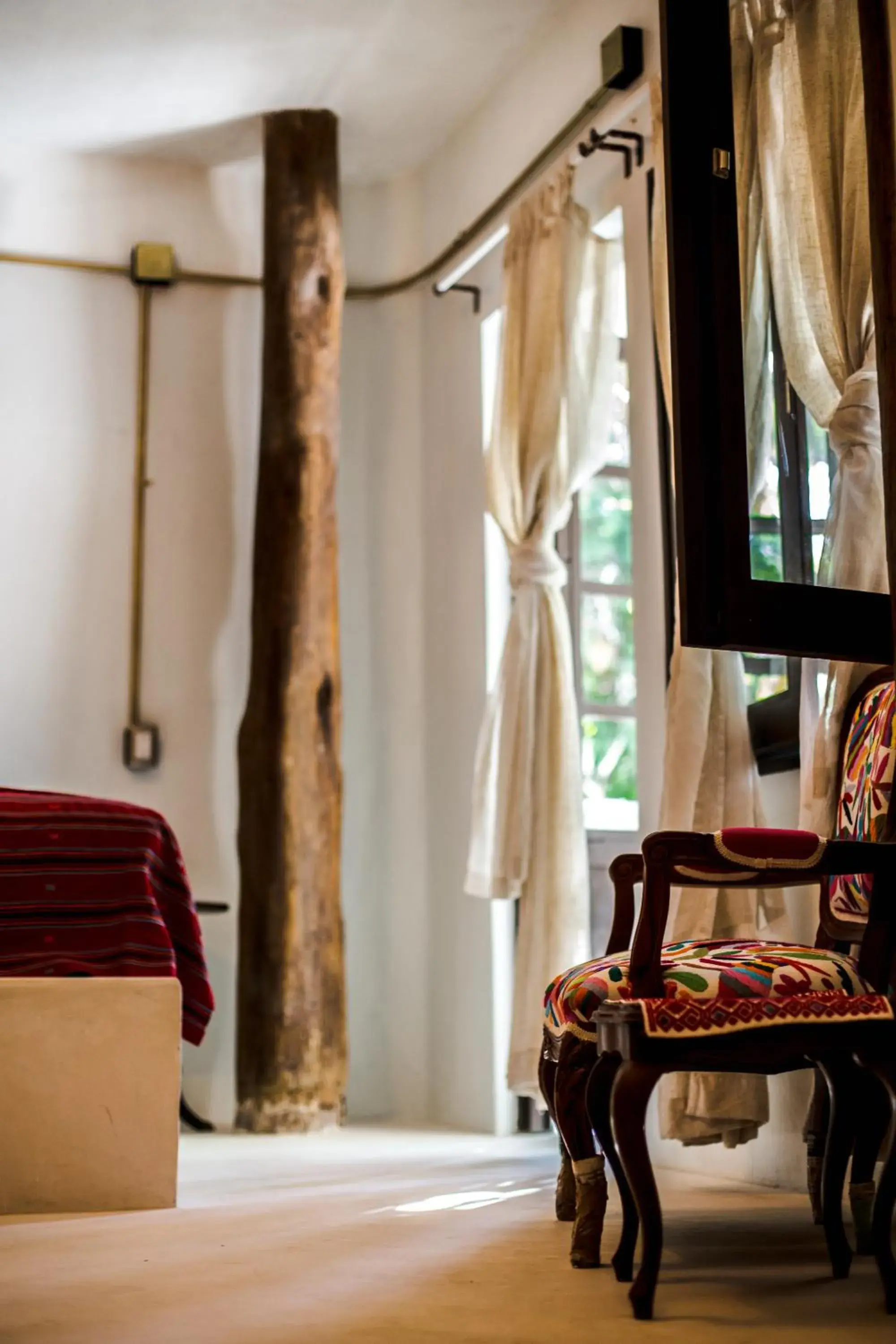 Photo of the whole room, Seating Area in Casa Ambar Tulum - Great location and access to a Private Cenote & Beach 2 Km Away - Adults Only