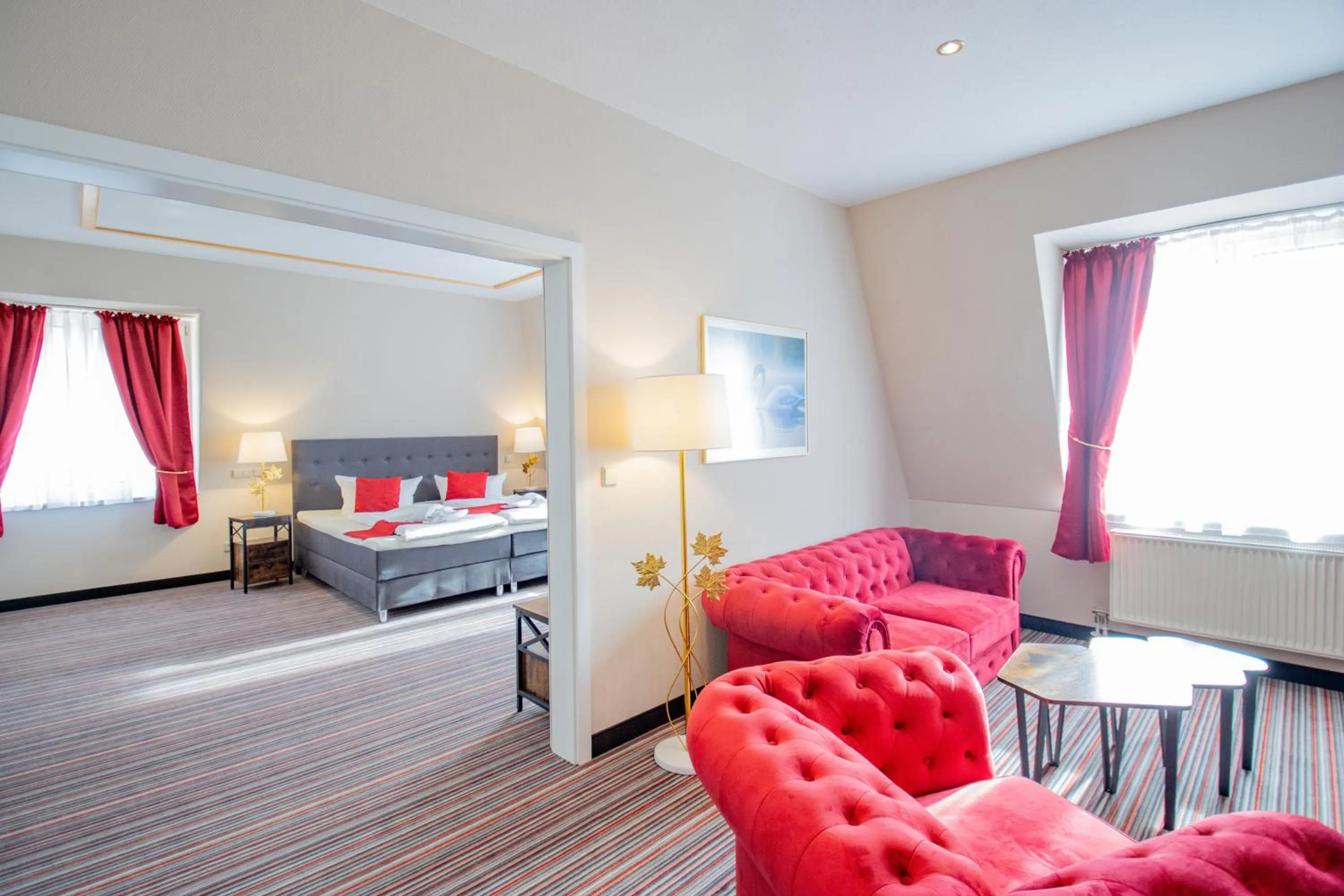 Photo of the whole room, Bed in Seehotel Brandenburg an der Havel