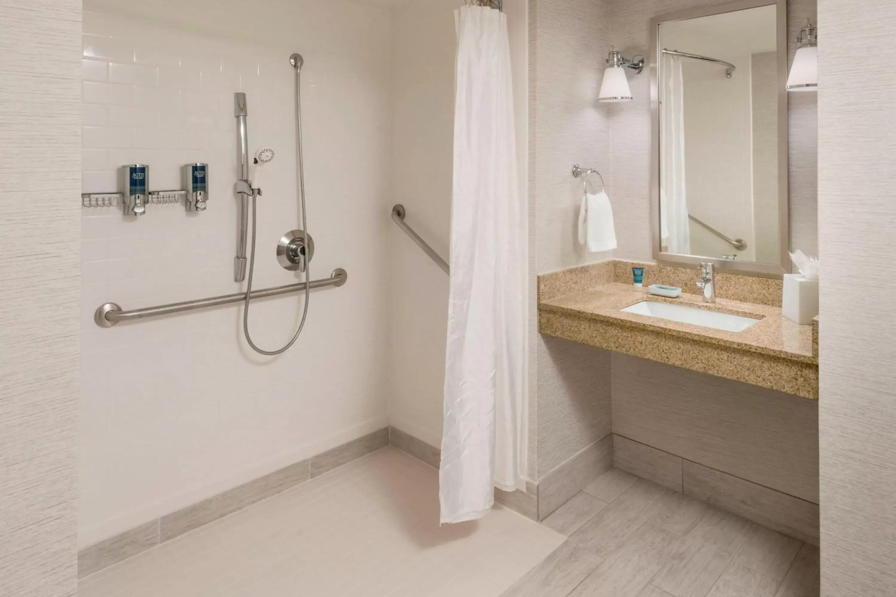 Bathroom in Four Points by Sheraton Boston Logan Airport Revere