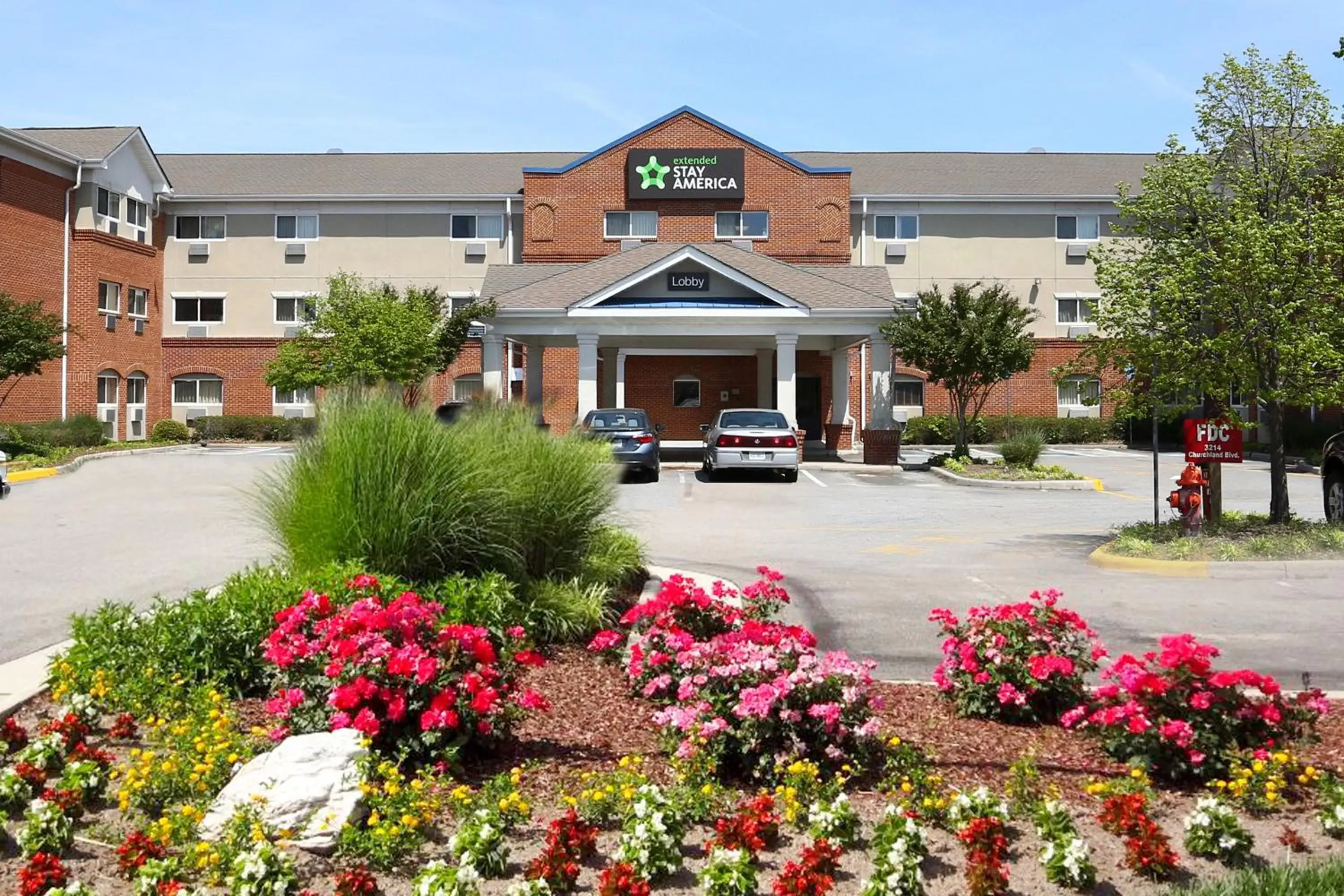 Facade/entrance in Extended Stay America Suites - Chesapeake - Churchland Blvd