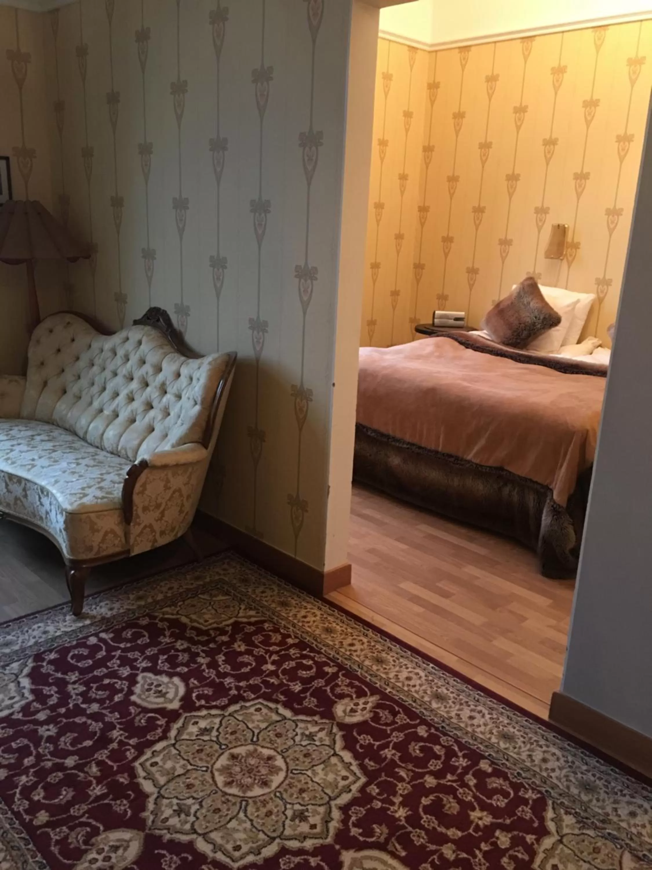 Bed in Hotell Läckö