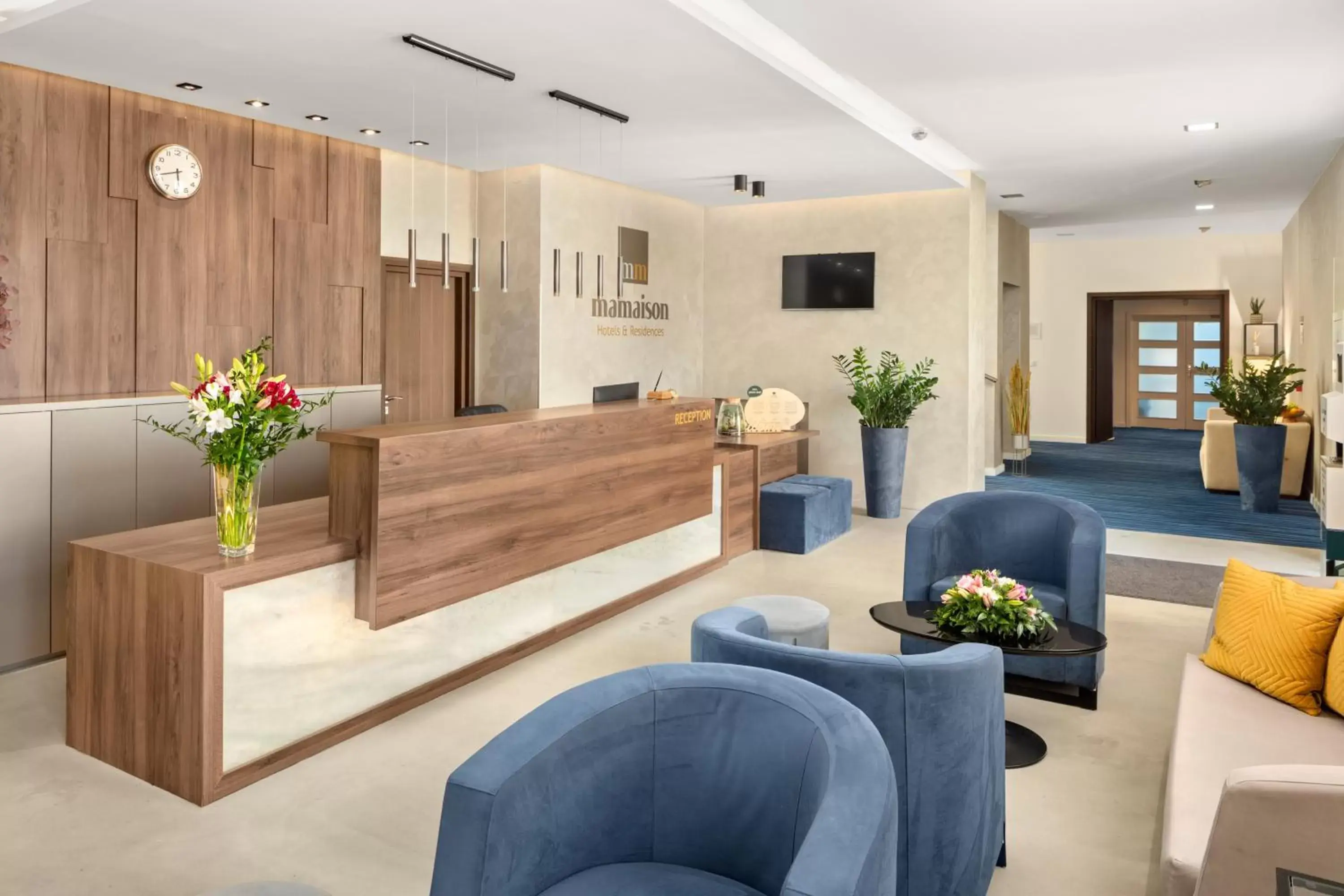 Lobby or reception in Mamaison Residence Sulekova Bratislava Lobby or reception in Mamaison Residence Sulekova Bratislava