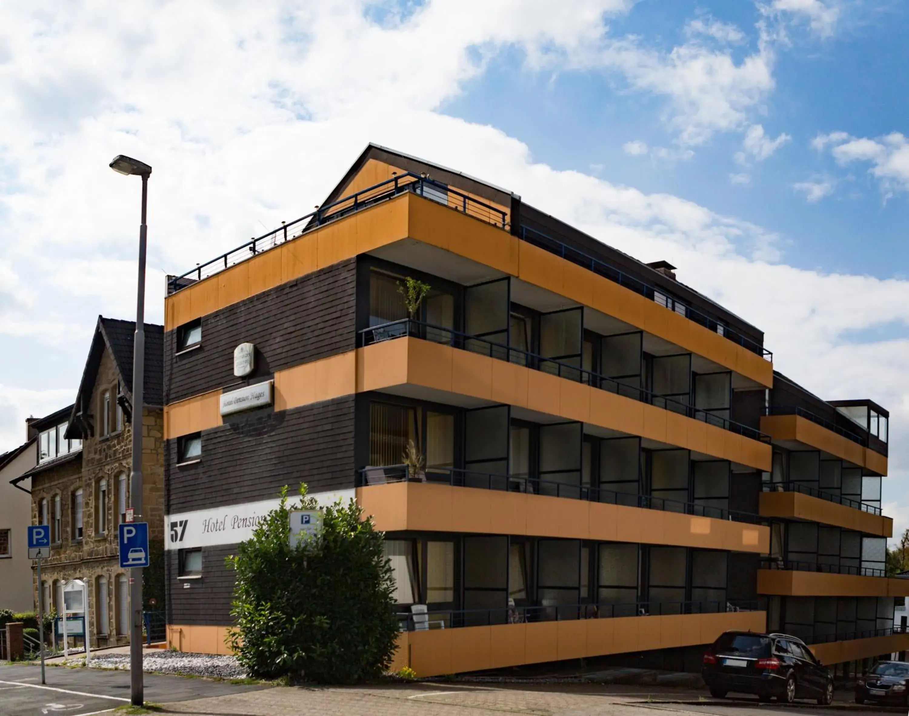Property Building in Hotel Hages