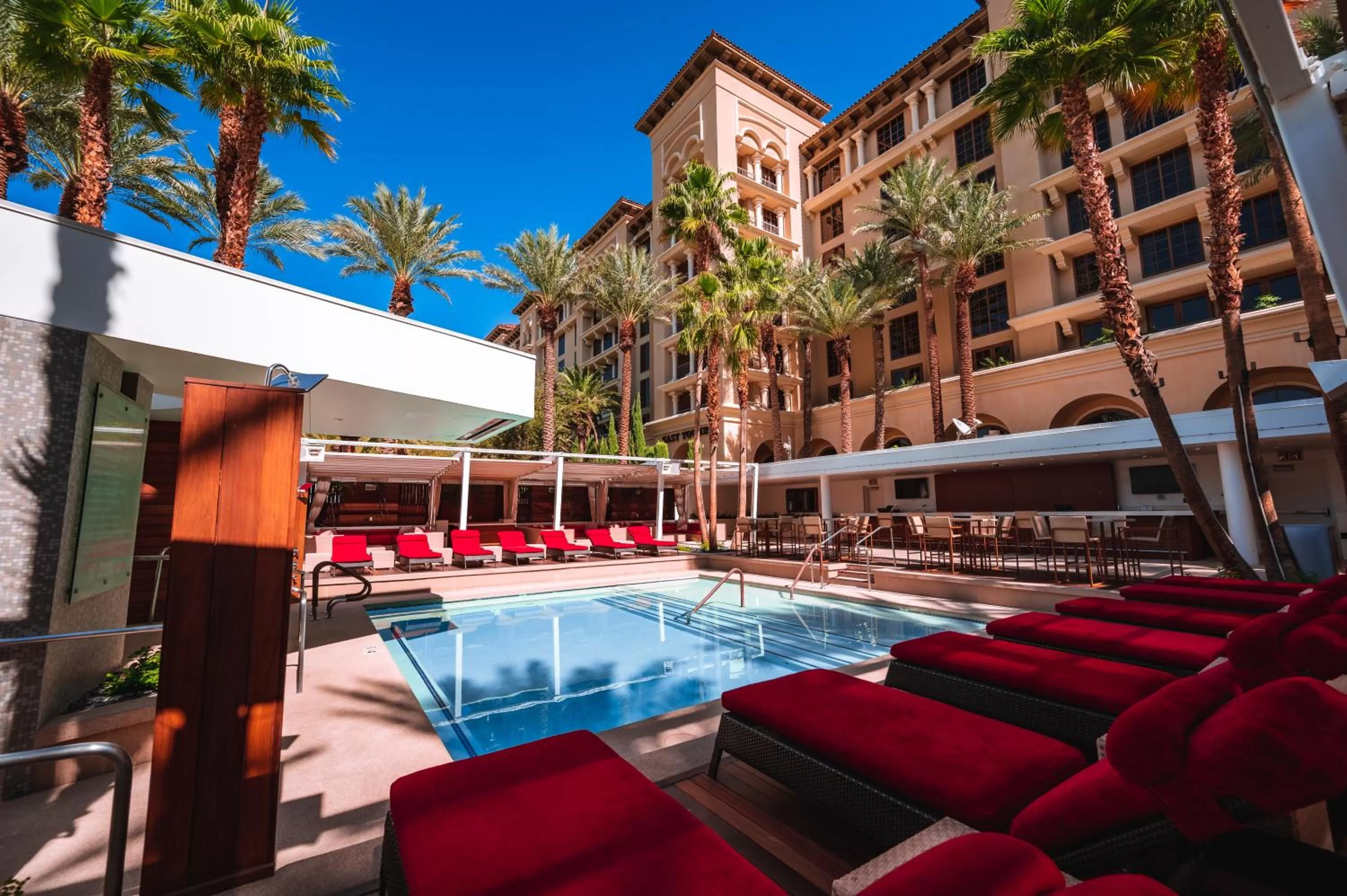 Pool view in Green Valley Ranch Resort Spa Casino