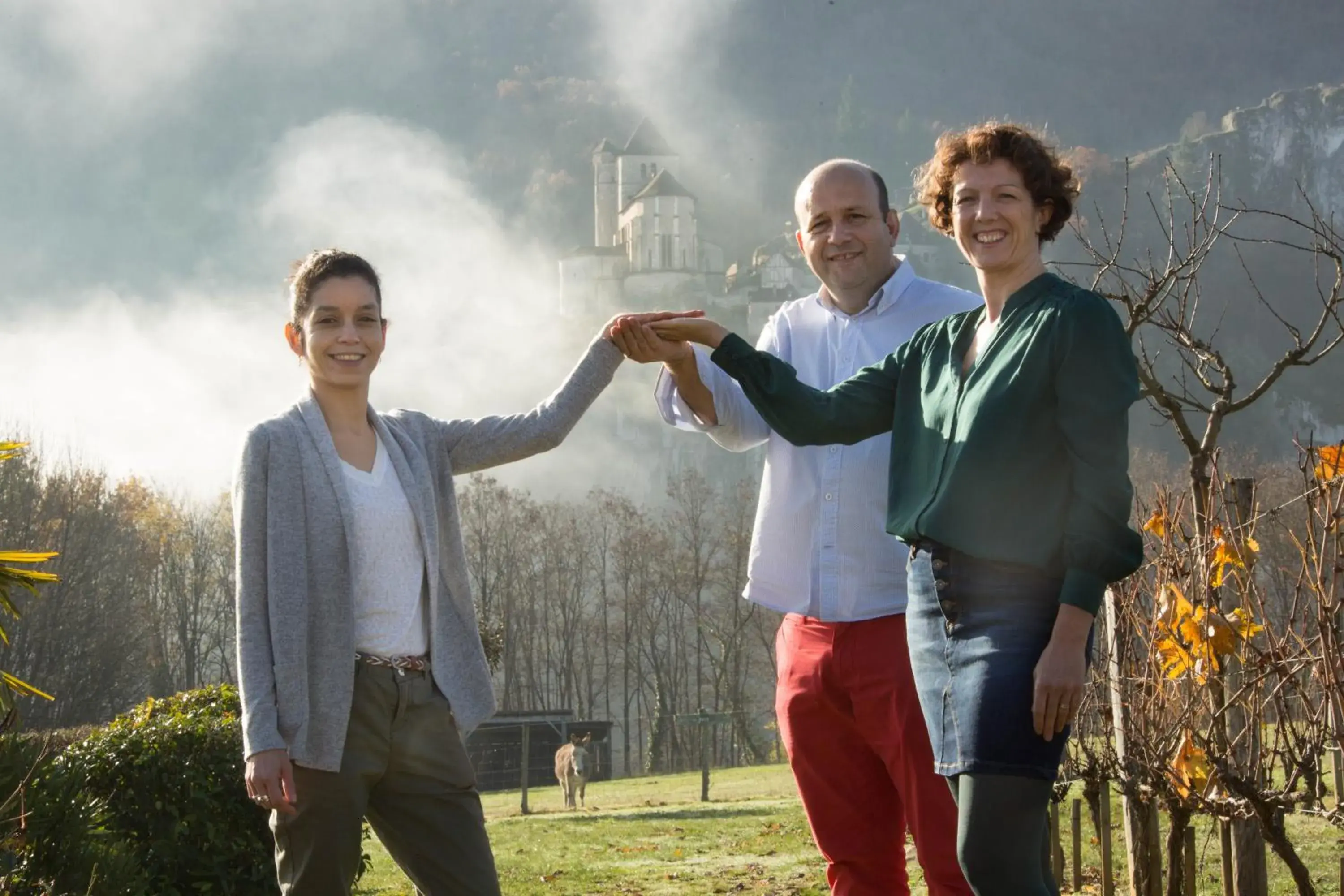 Staff, Guests in Hôtel-Spa Le Saint Cirq