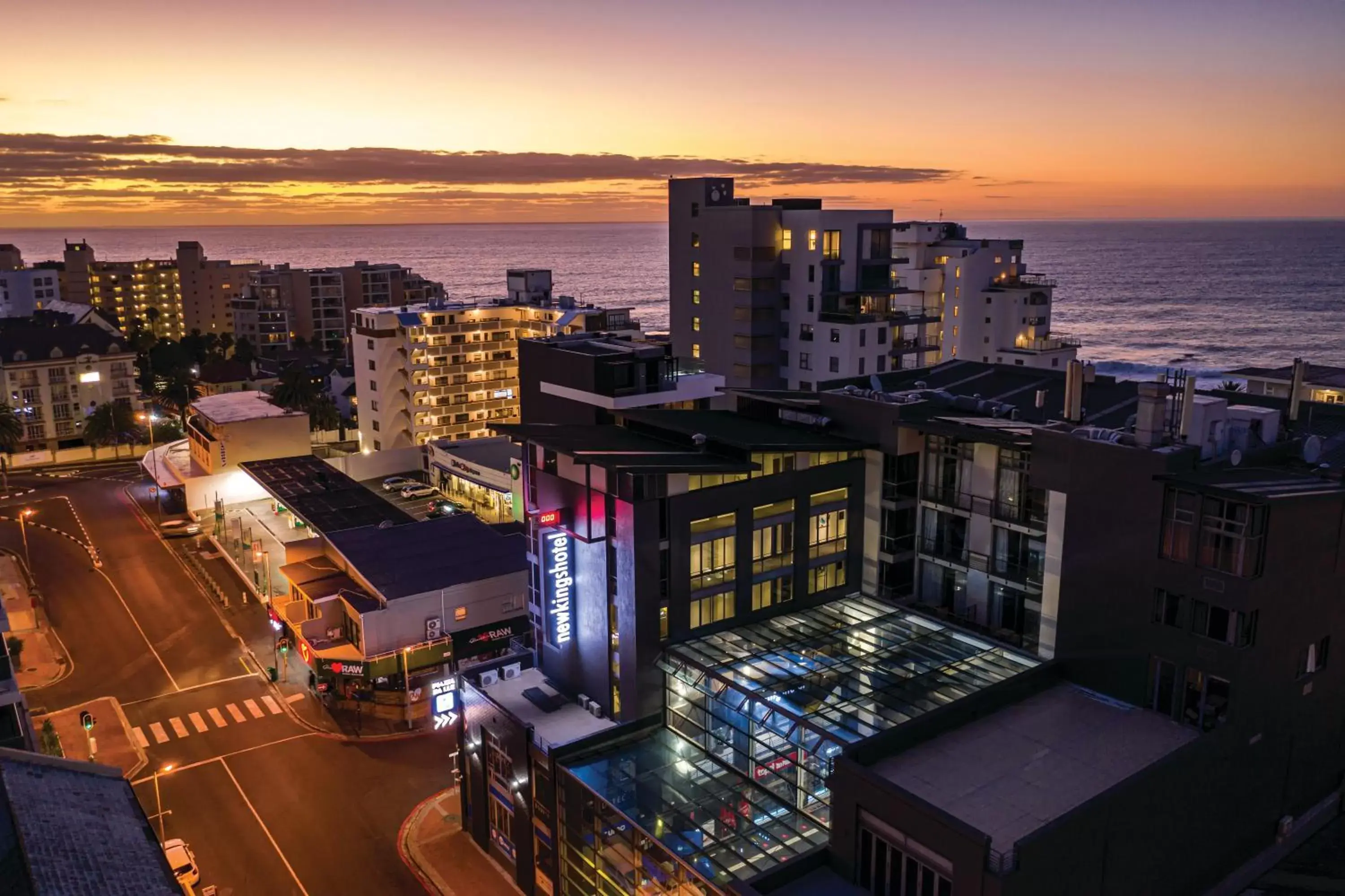 City view in Newkings Boutique Hotel