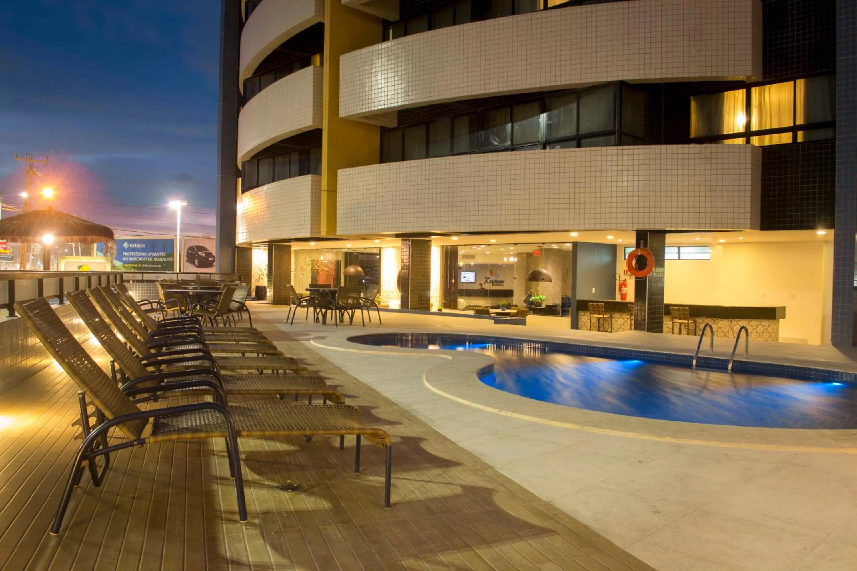 Swimming pool in Reymar Hotel Maceió