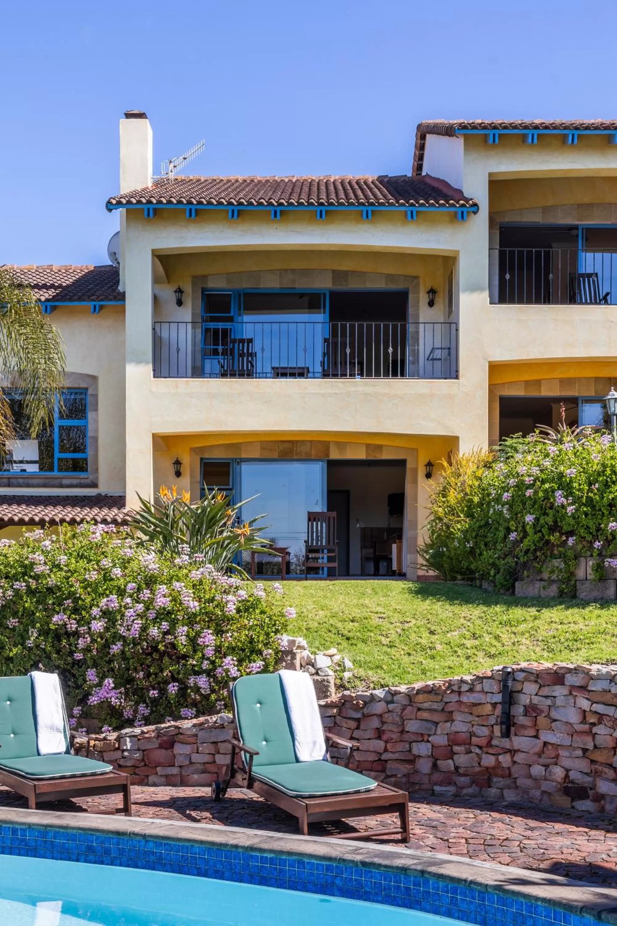 Property building in Gästehaus Pinkepank