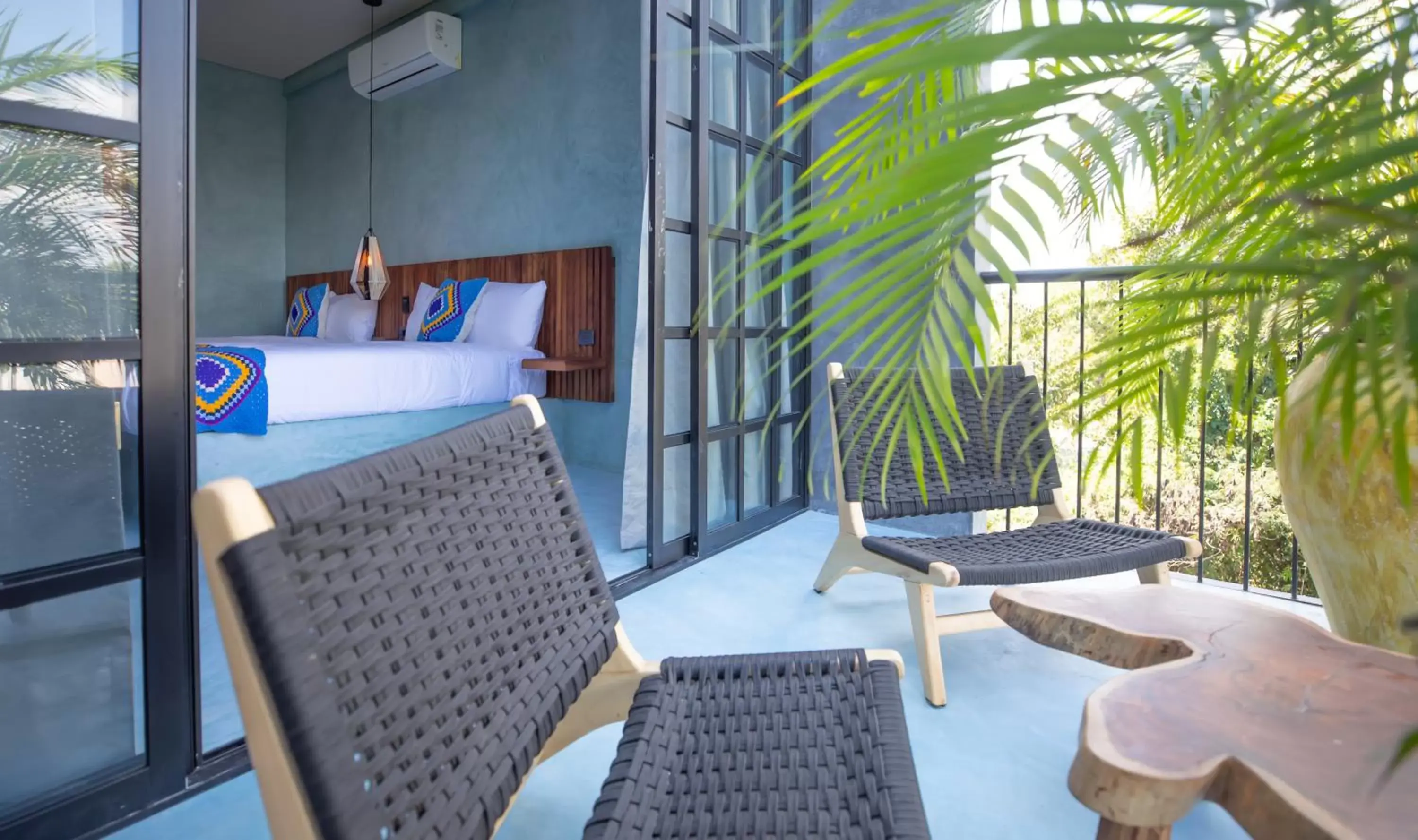 Twin Room with Balcony in Turquoise Tulum Hotel Twin Room with Balcony in Turquoise Tulum Hotel