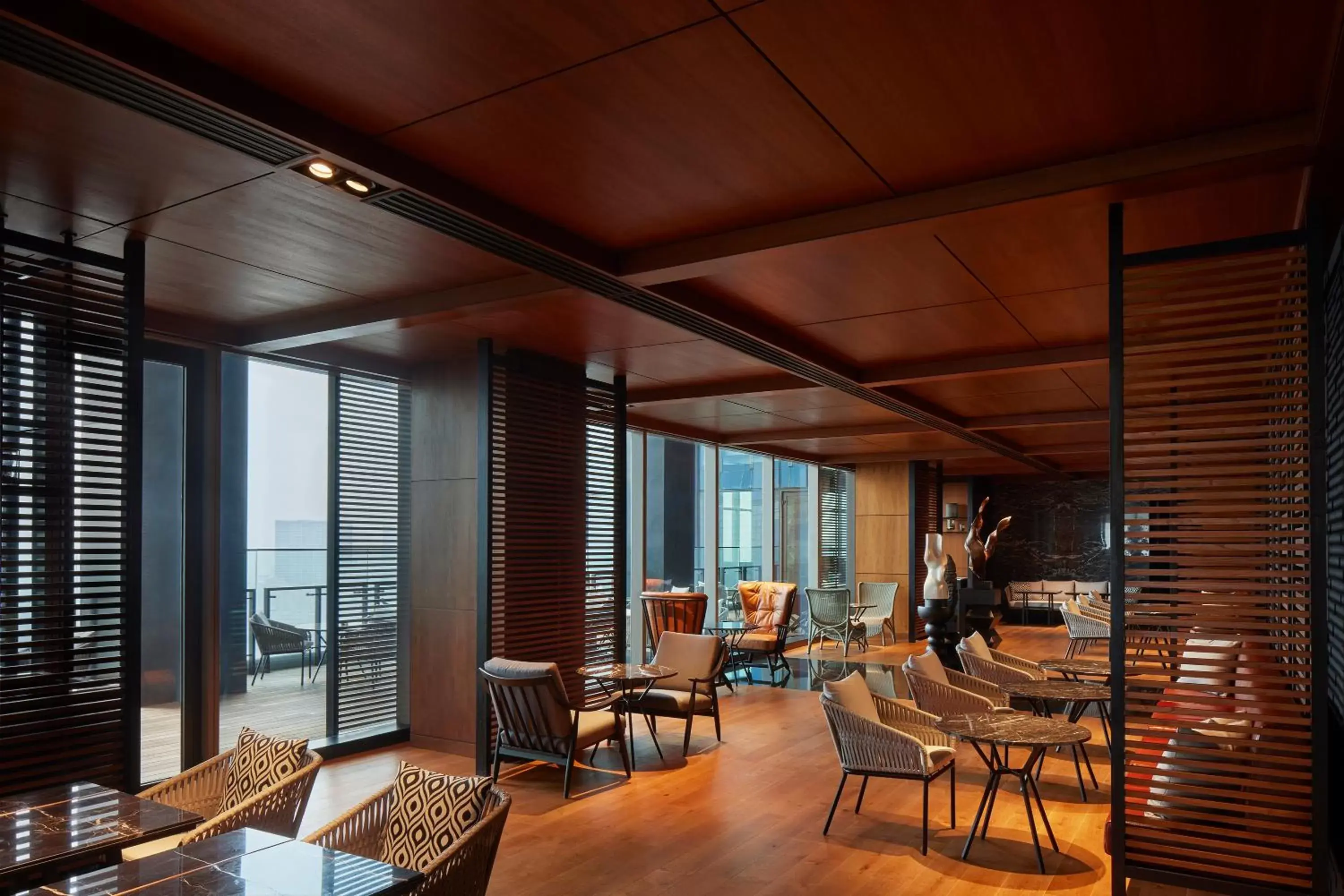 Balcony/Terrace, Restaurant/Places to Eat in Park Hyatt Jakarta