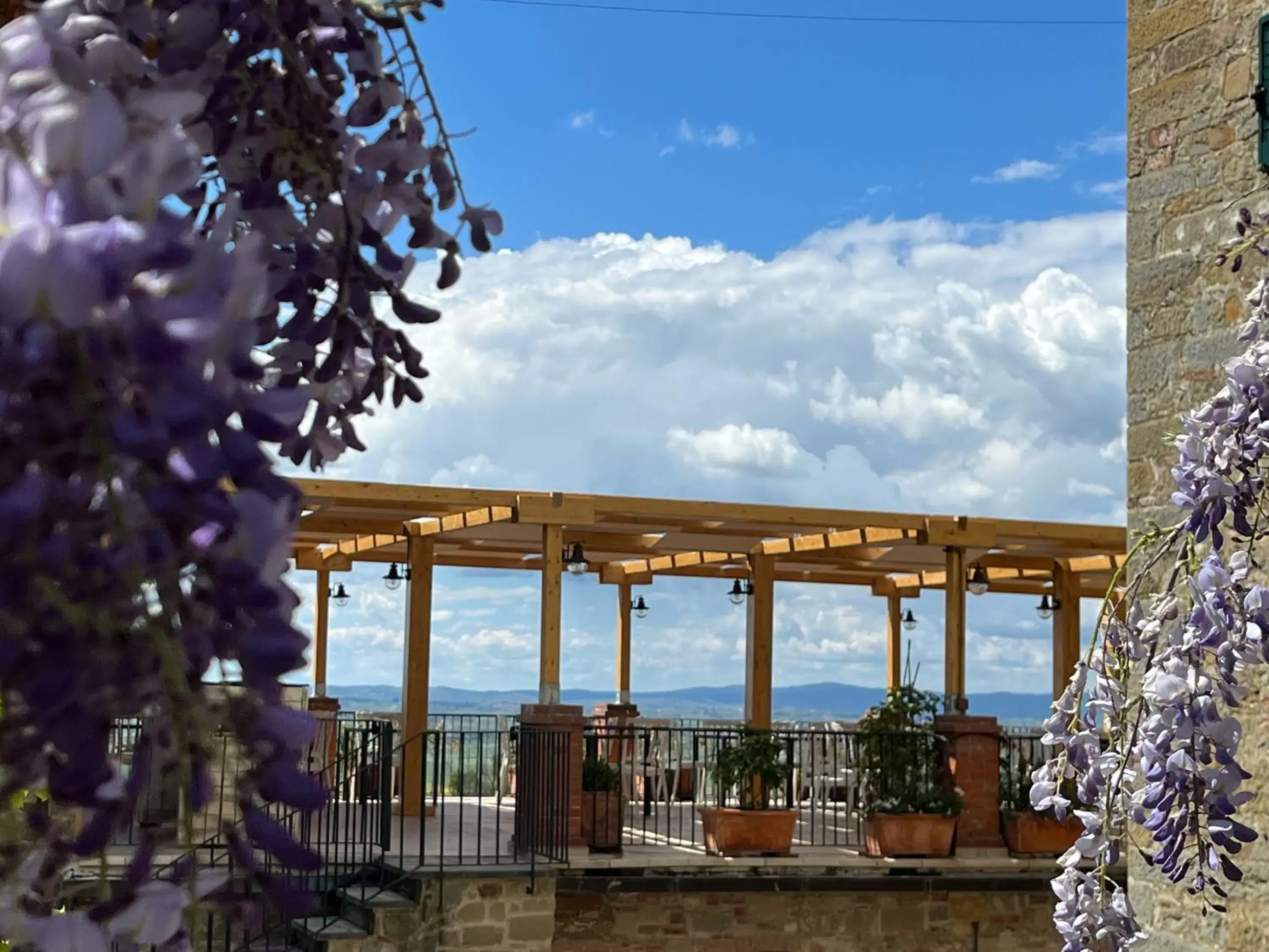 Balcony/Terrace in Villa Schiatti