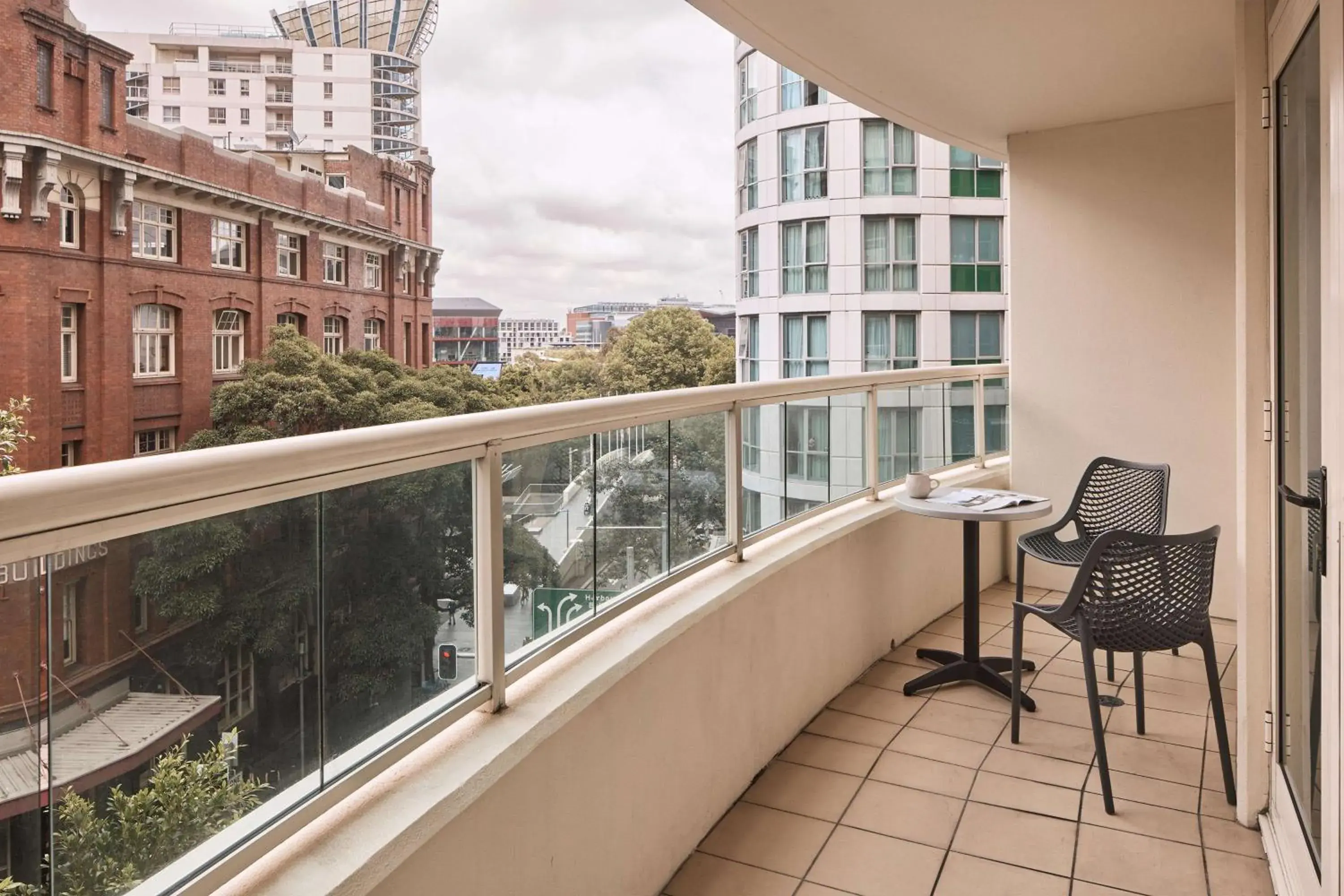 View (from property/room), Balcony/Terrace in Rydges Darling Square Apartment Hotel