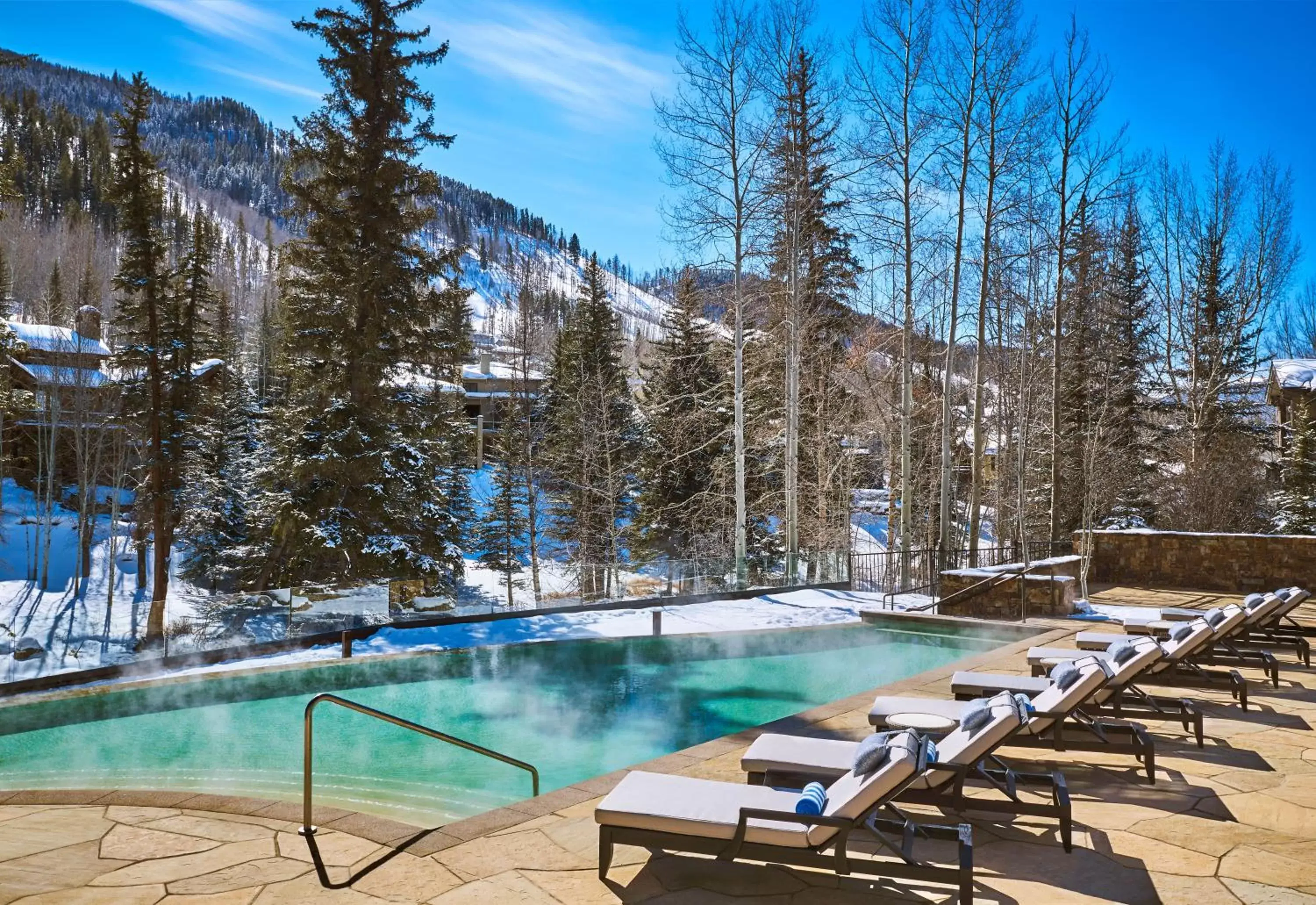Swimming Pool in Vail Residences at Cascade Village, a Destination by Hyatt Residence