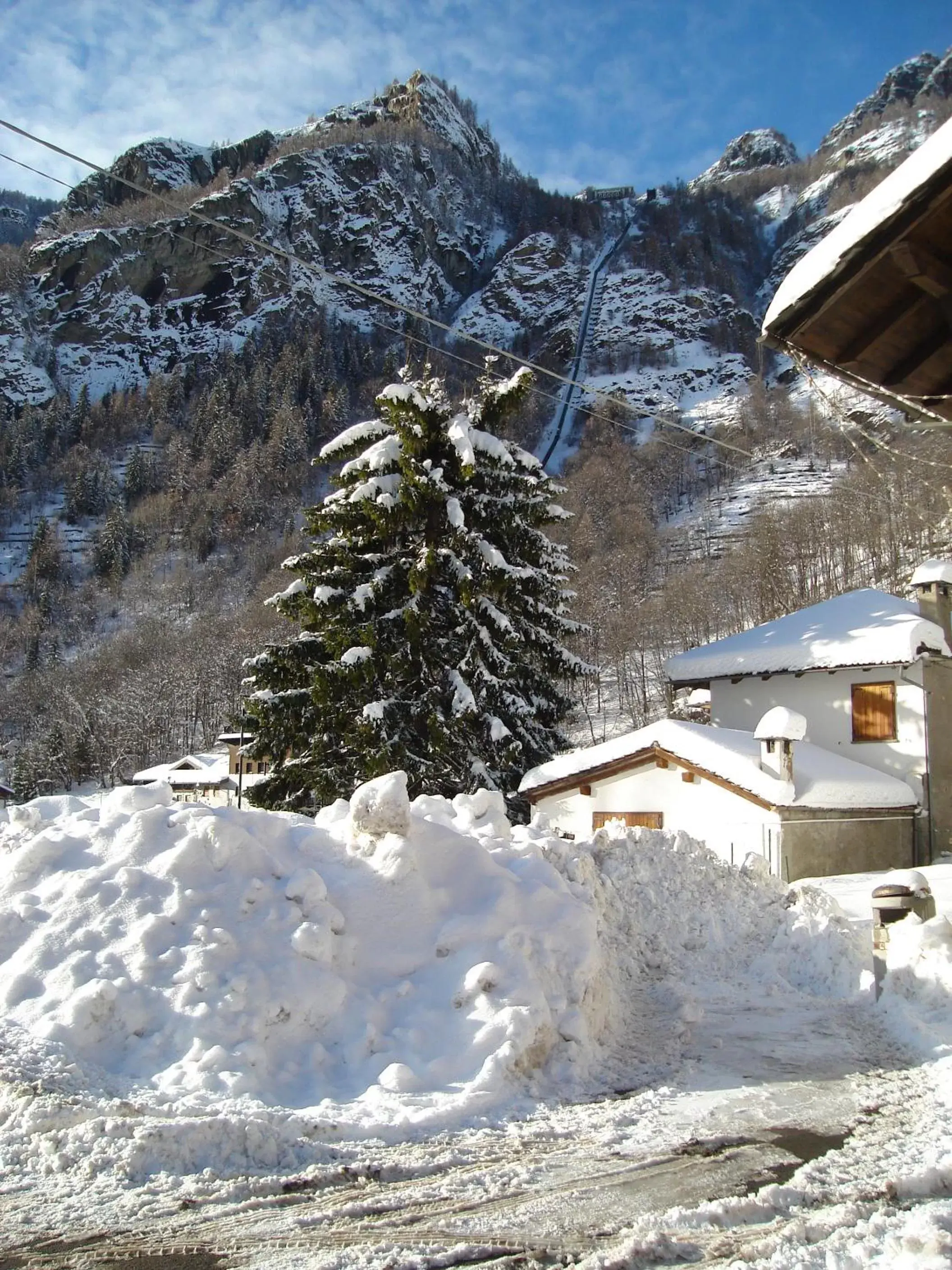 Natural landscape, Winter in Hotel Dama Bianca