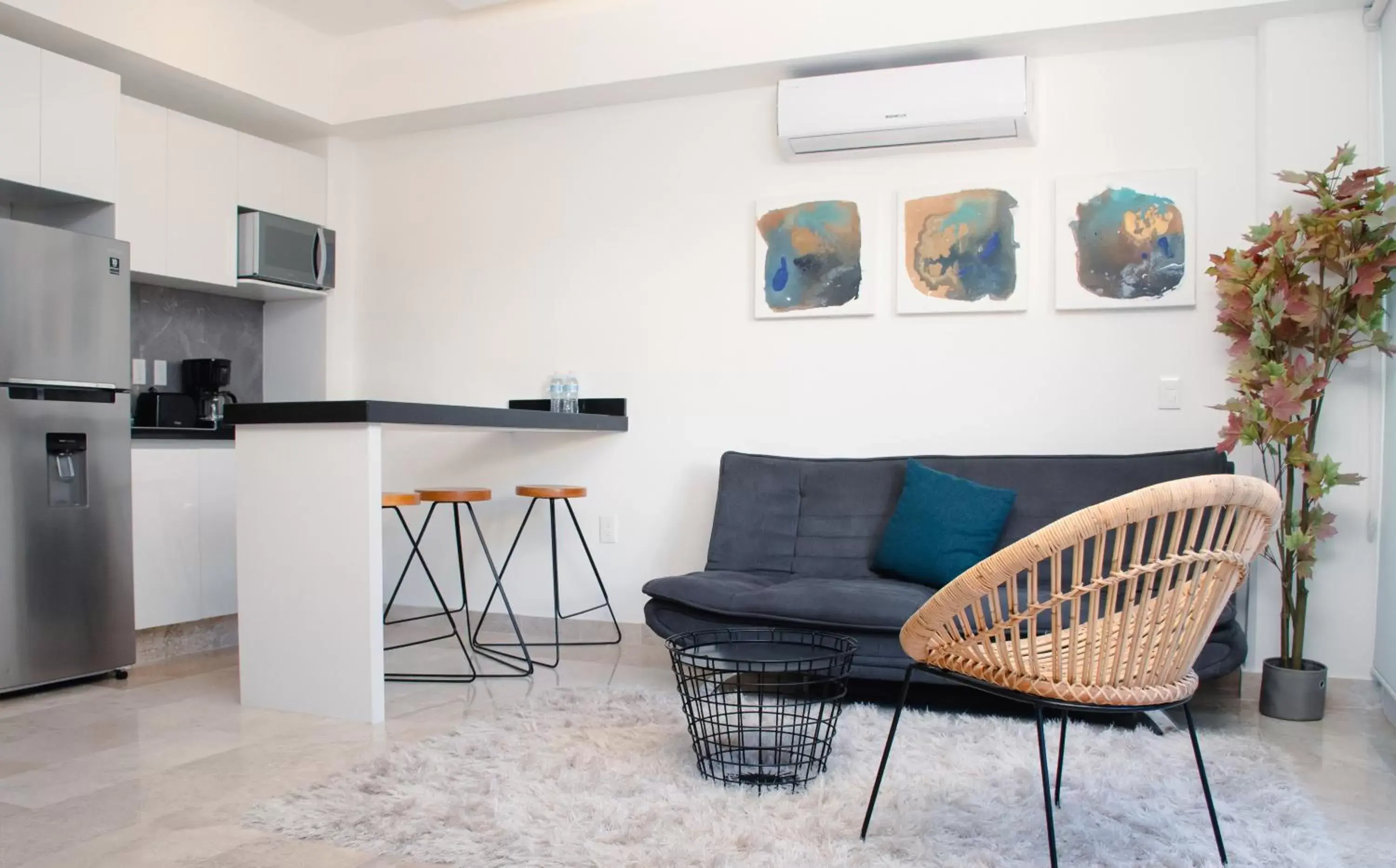 Living room, Seating Area in Torre Diez