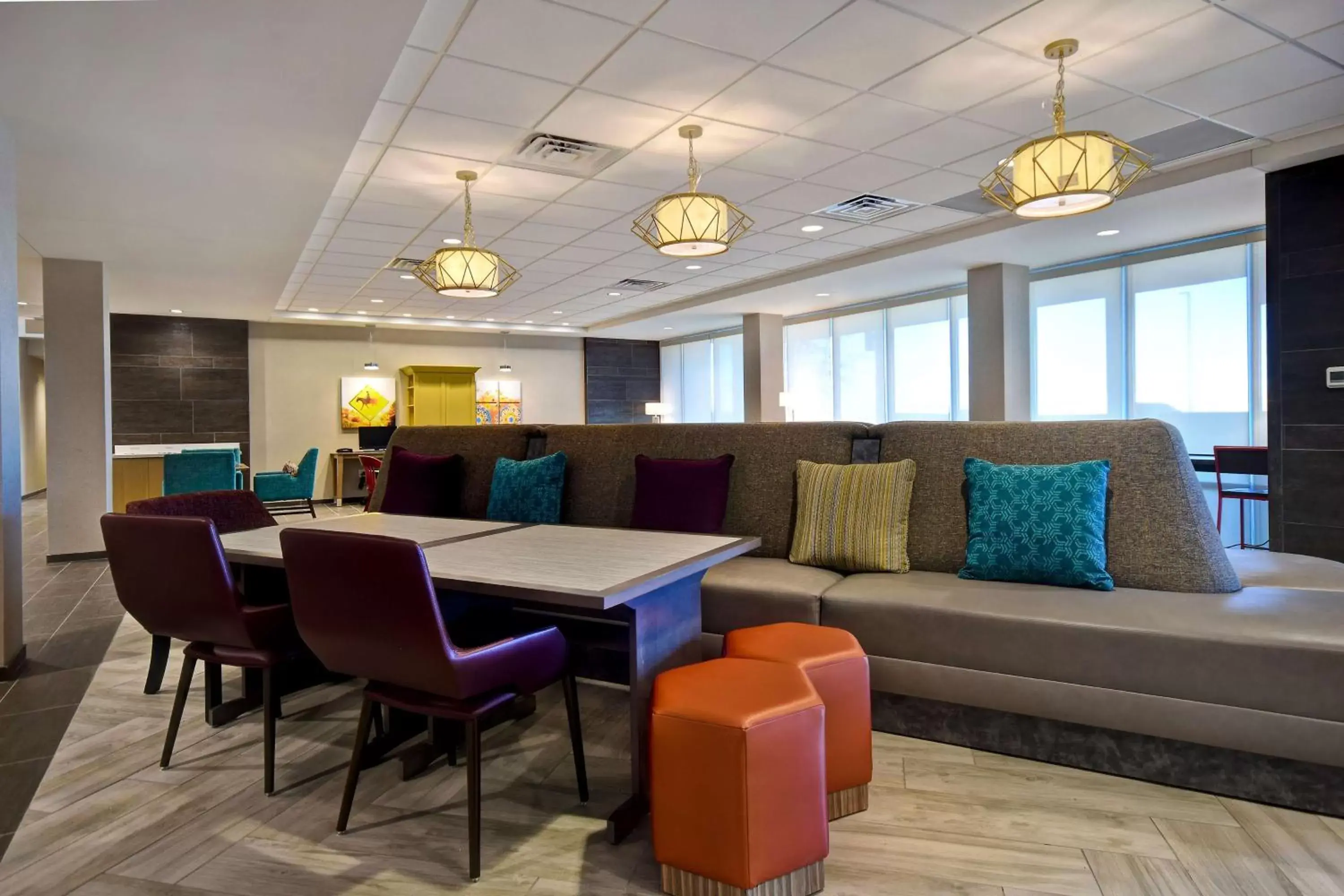 Lobby or reception in Home2 Suites By Hilton Odessa Lobby or reception in Home2 Suites By Hilton Odessa