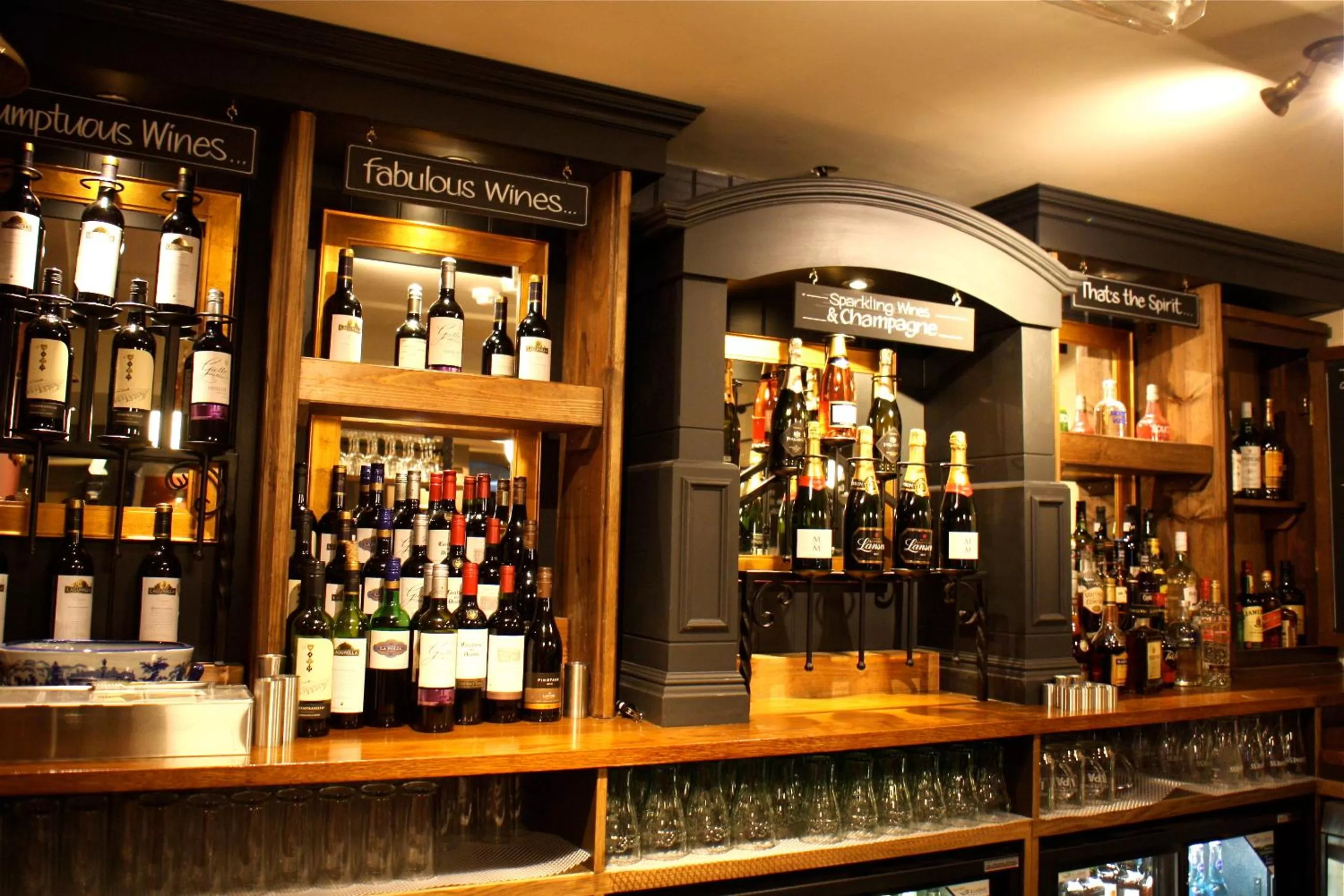 Lounge or bar in The Bear Hotel by Greene King Inns