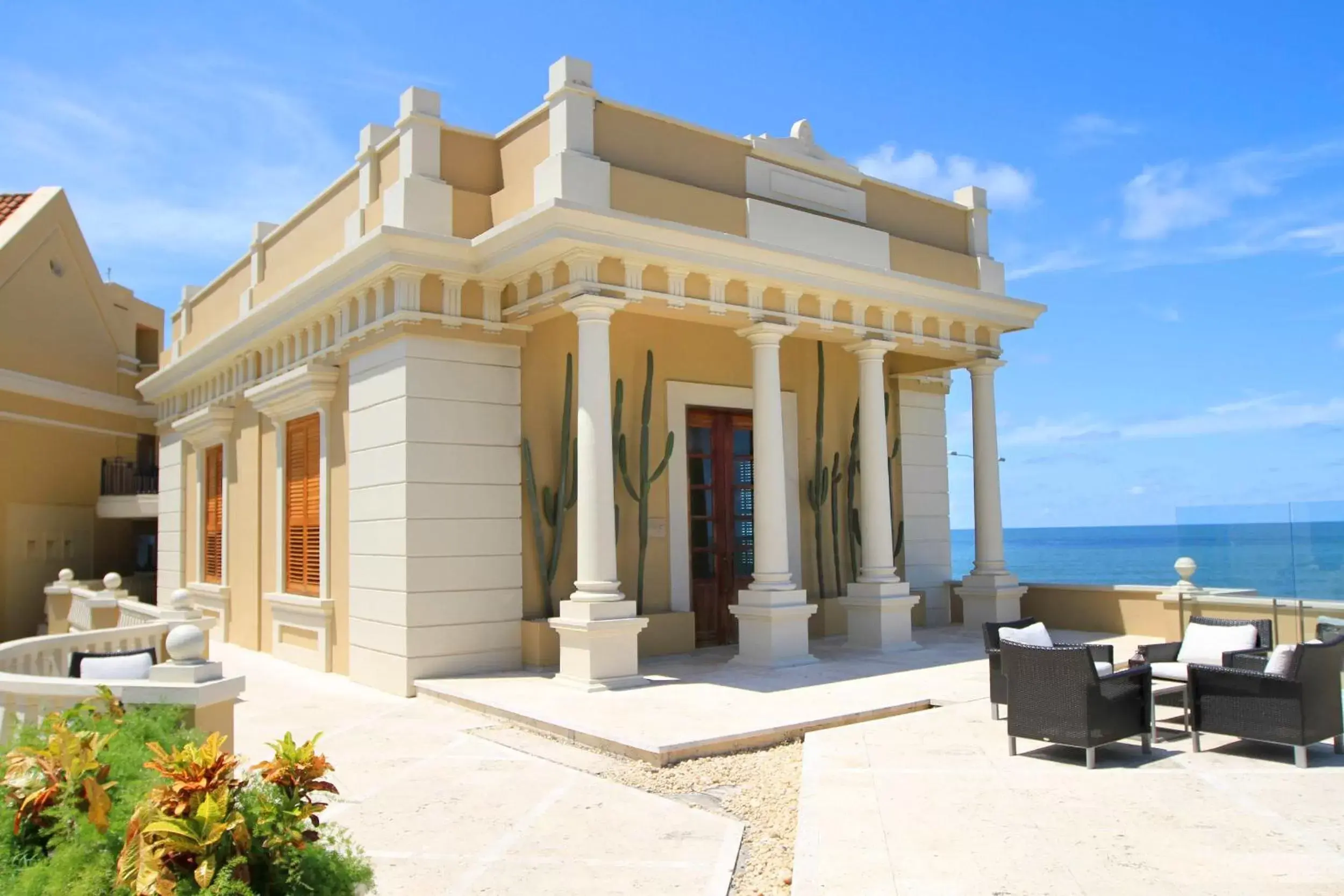 Facade/entrance, Property Building in Sofitel Legend Santa Clara Cartagena