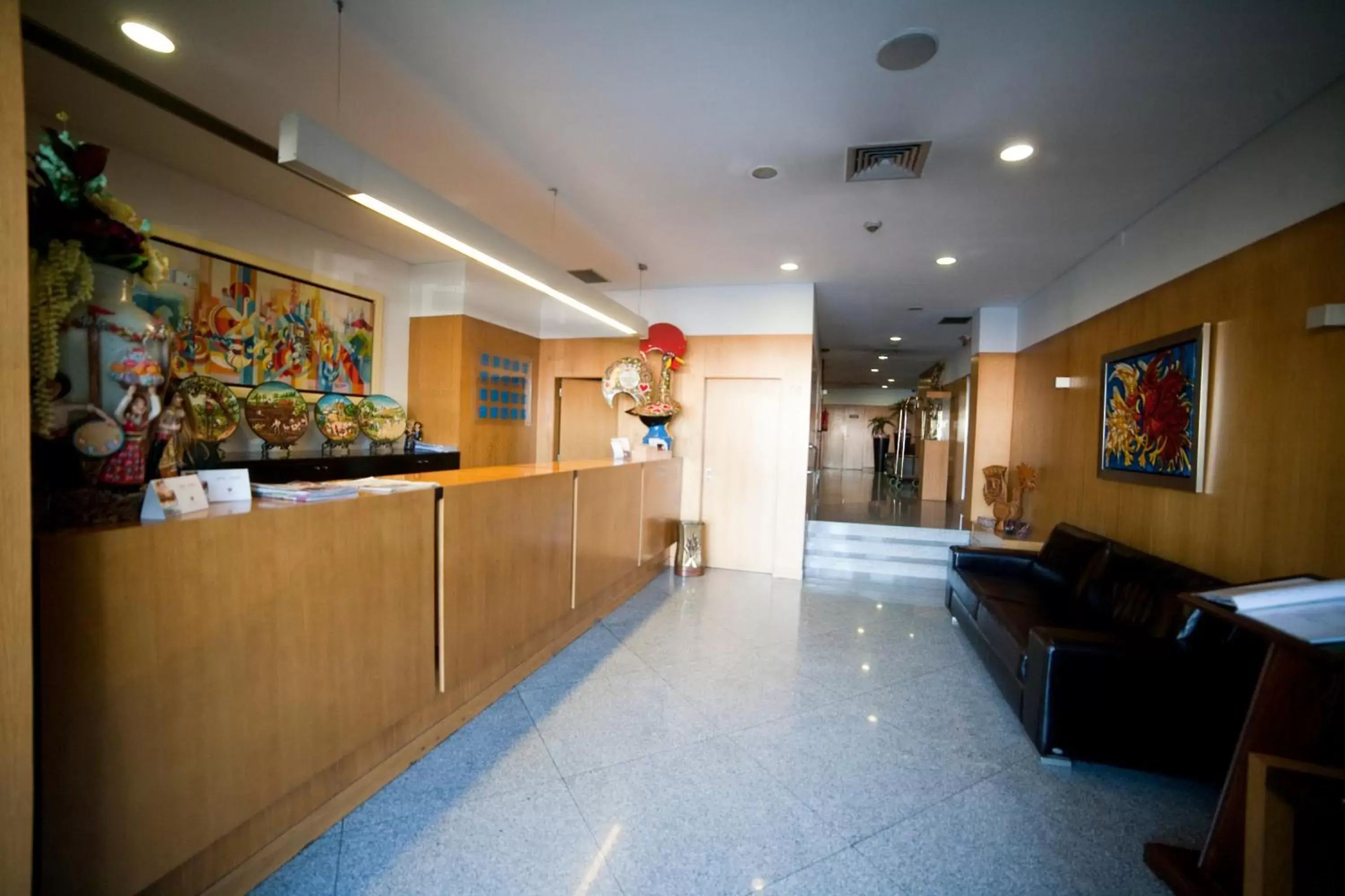 Lobby or reception, Lounge/Bar in Hotel Bagoeira