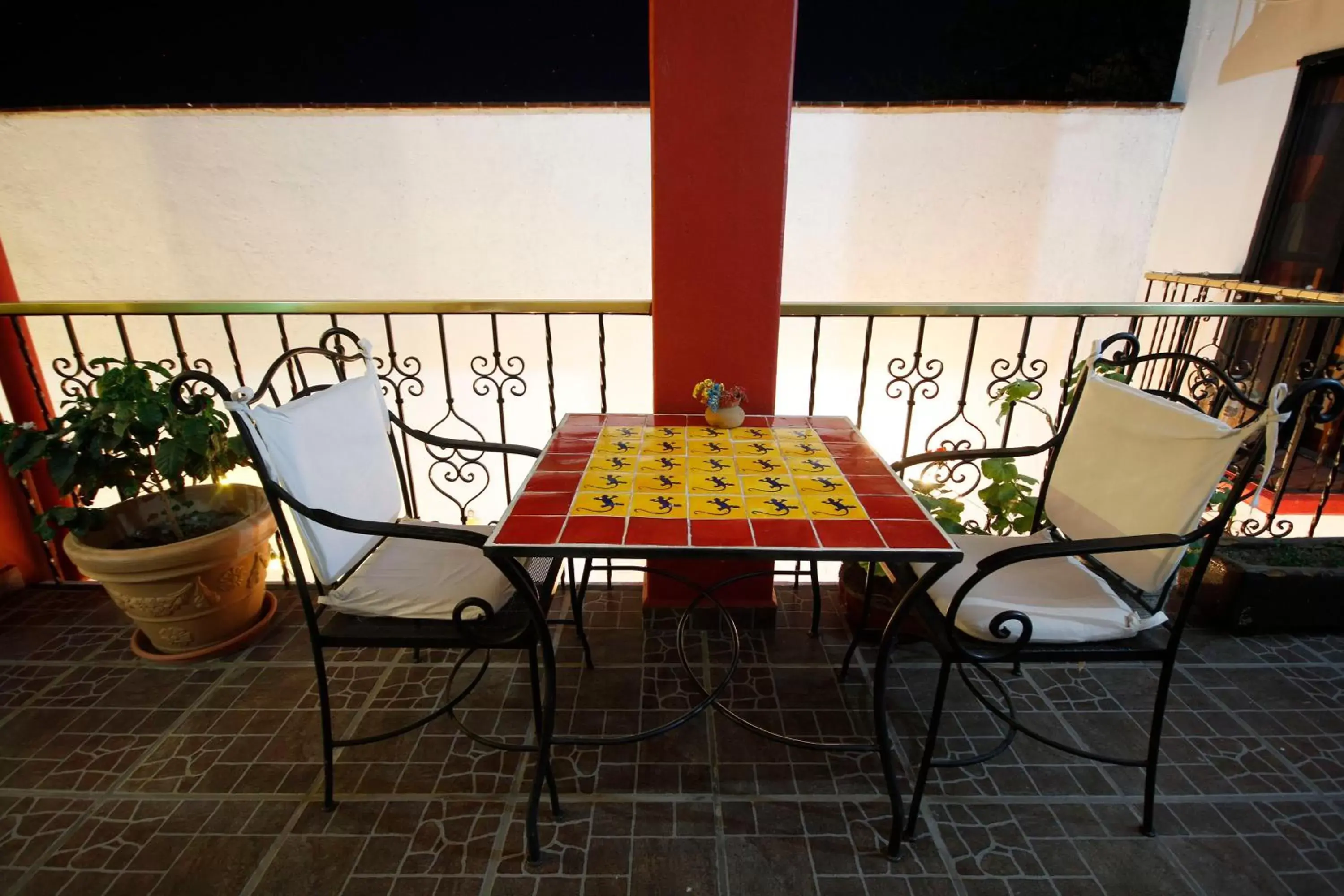 Patio in Posada Don Mario