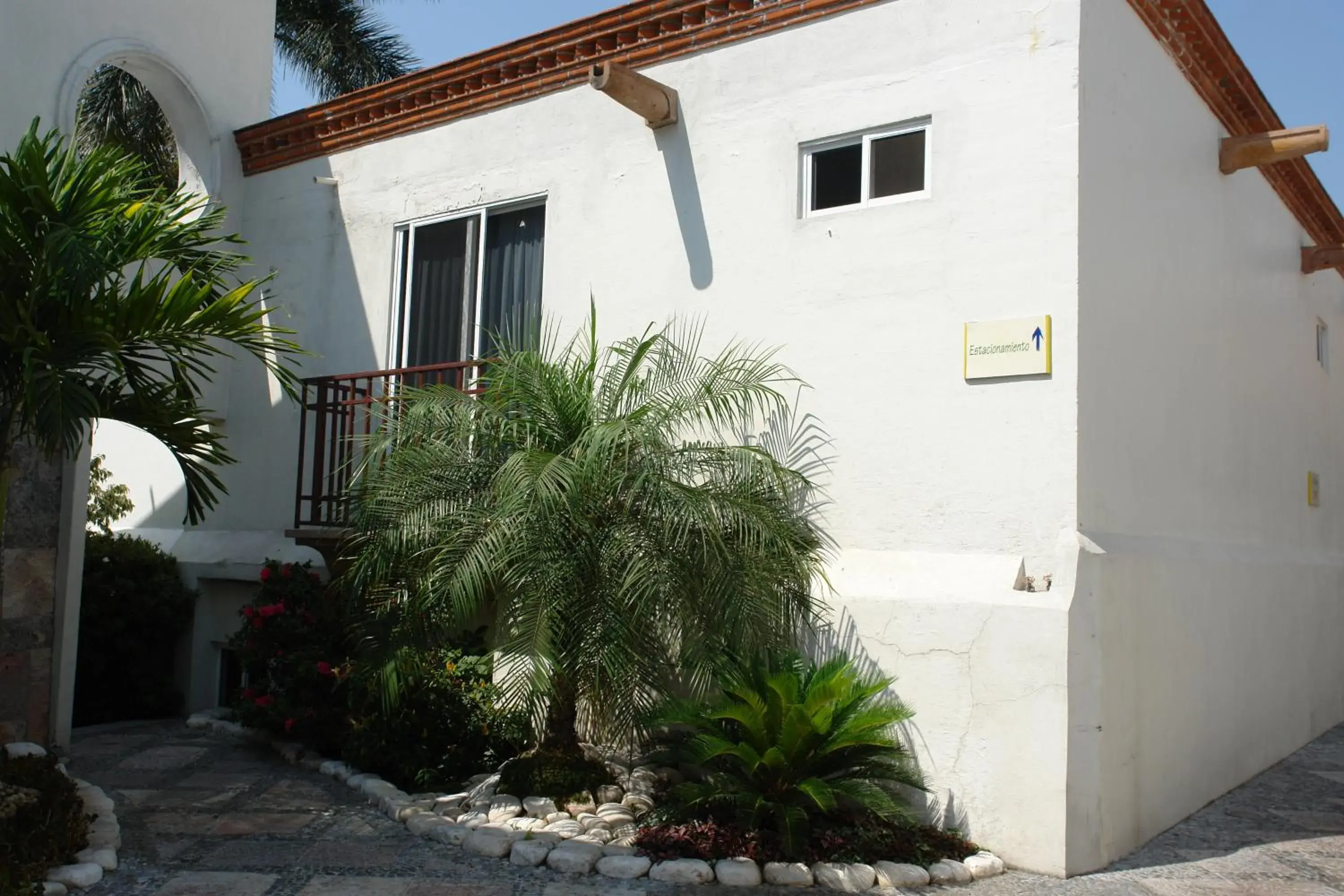 Property Building in Hotel Posada Quinta Las Flores