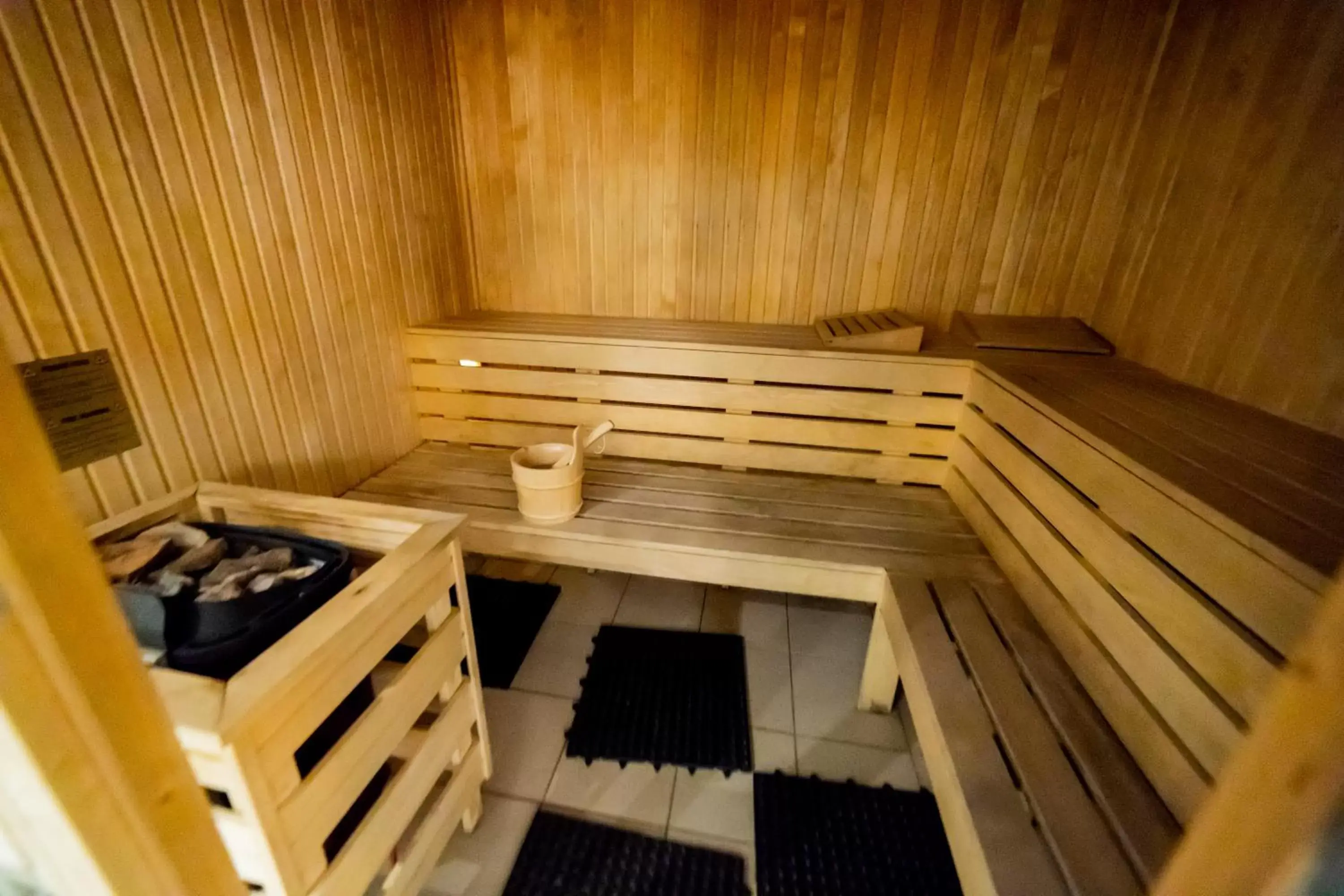 Sauna in Meliá Castelo Branco