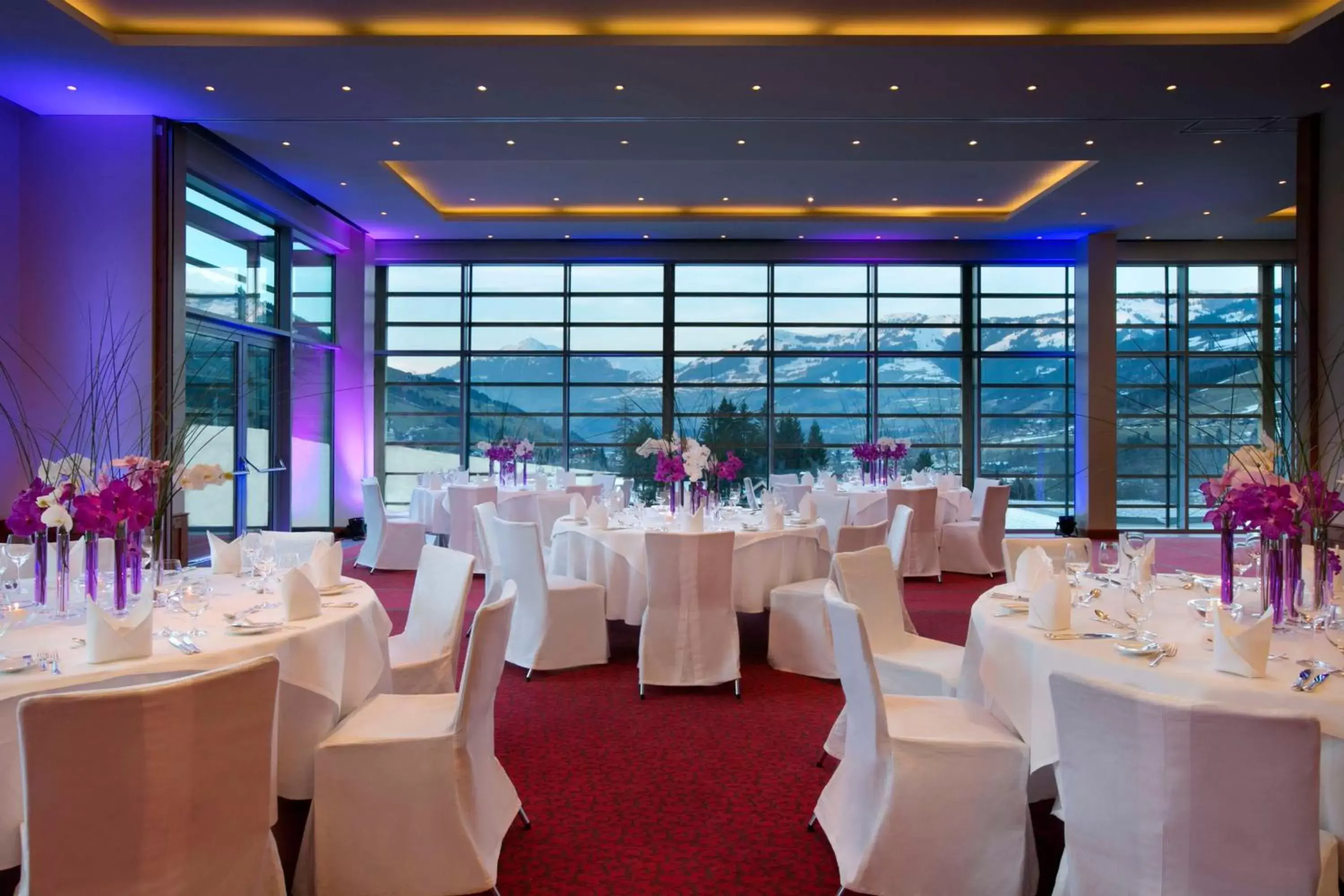 Meeting/conference room, Banquet Facilities in Kempinski Hotel Das Tirol