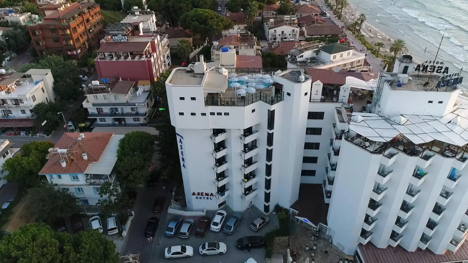 Bird's eye view, Bird's-eye View in Asena Hotel