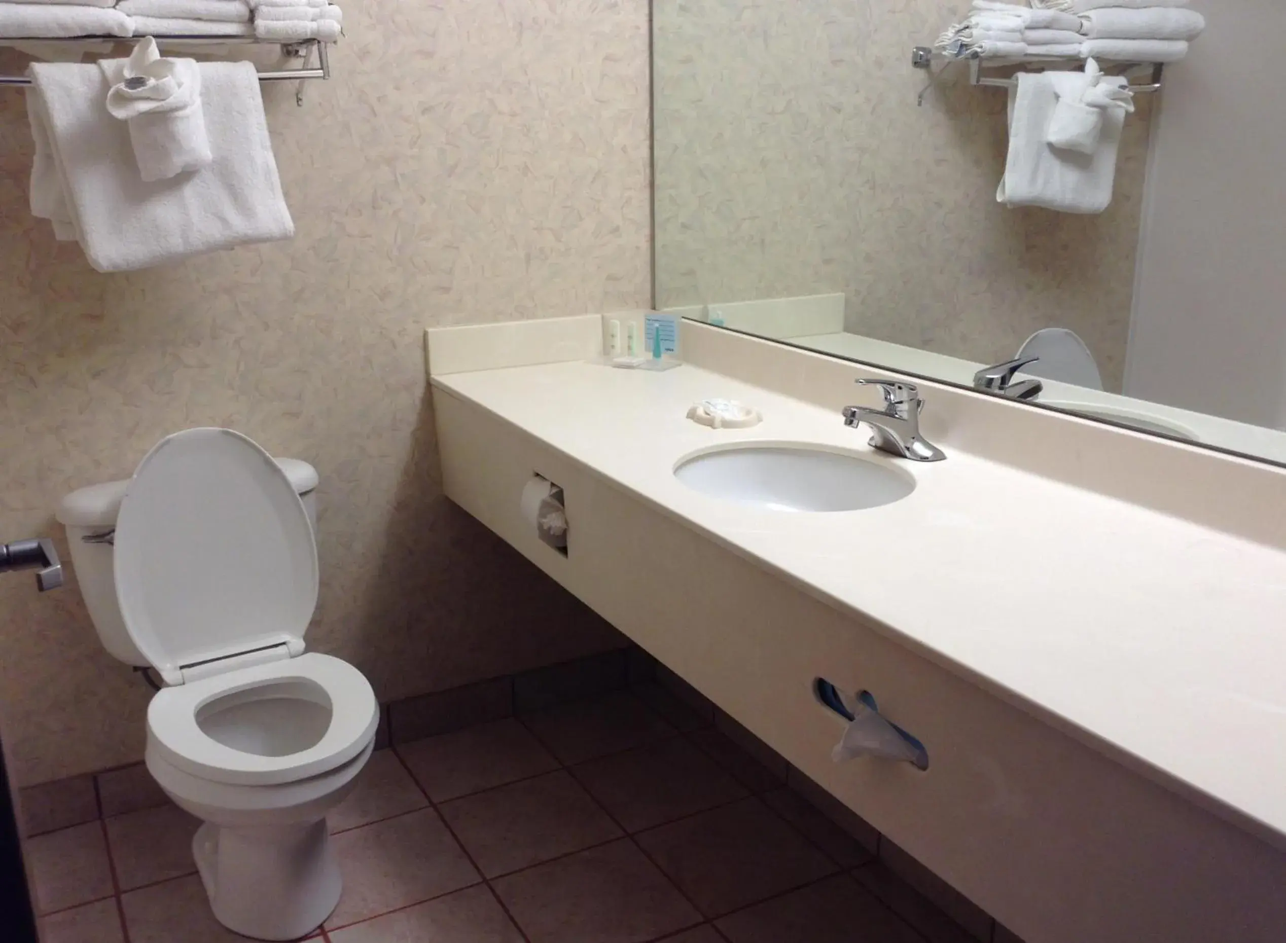 Bathroom in Bayside Hotel Of Mackinac