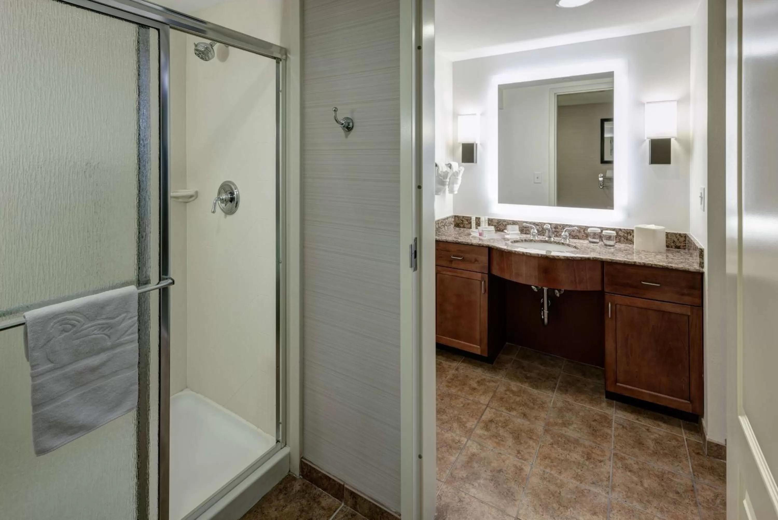 Bathroom in Homewood Suites by Hilton Denton