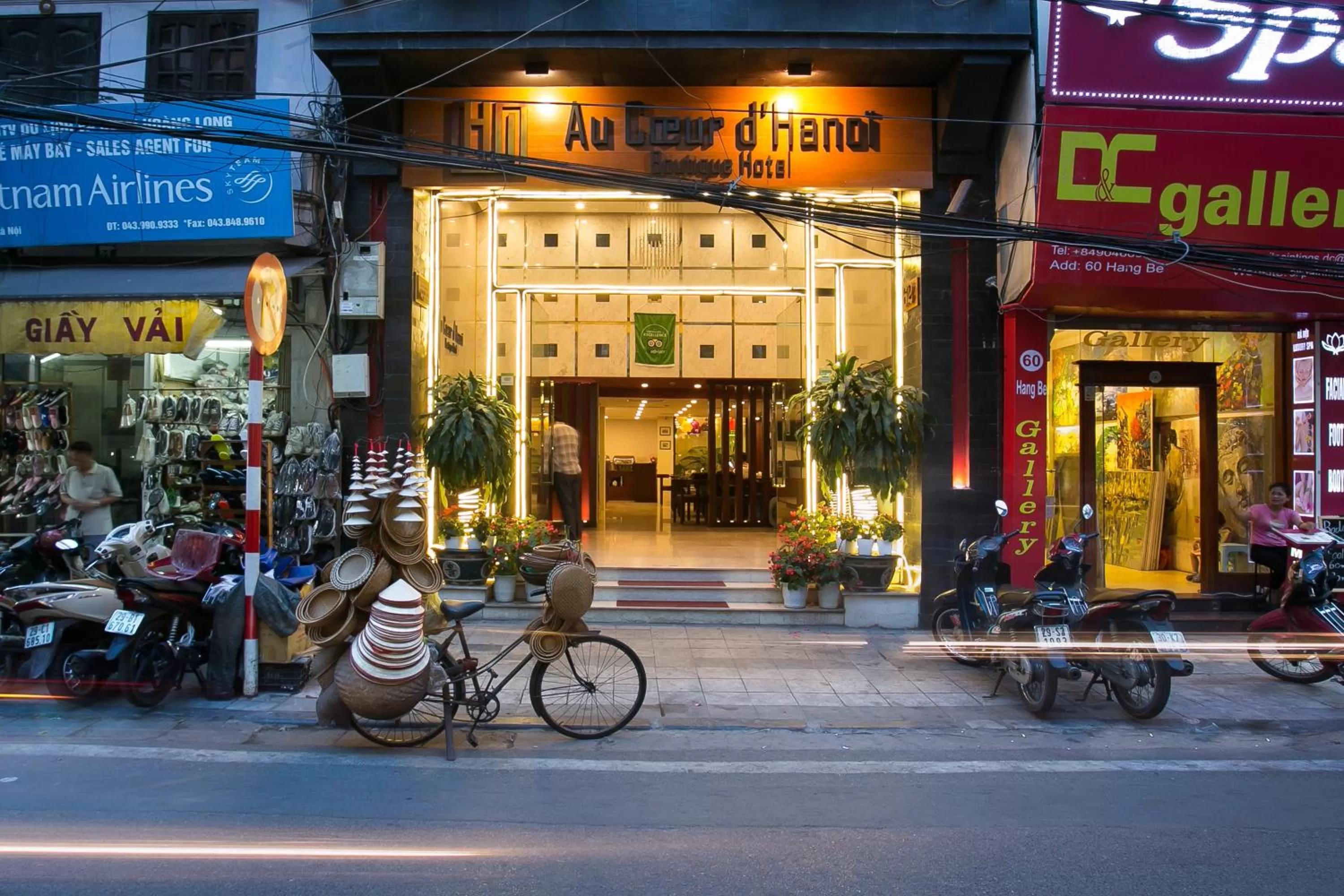Facade/entrance in Au Coeur d'Hanoi Boutique Hotel