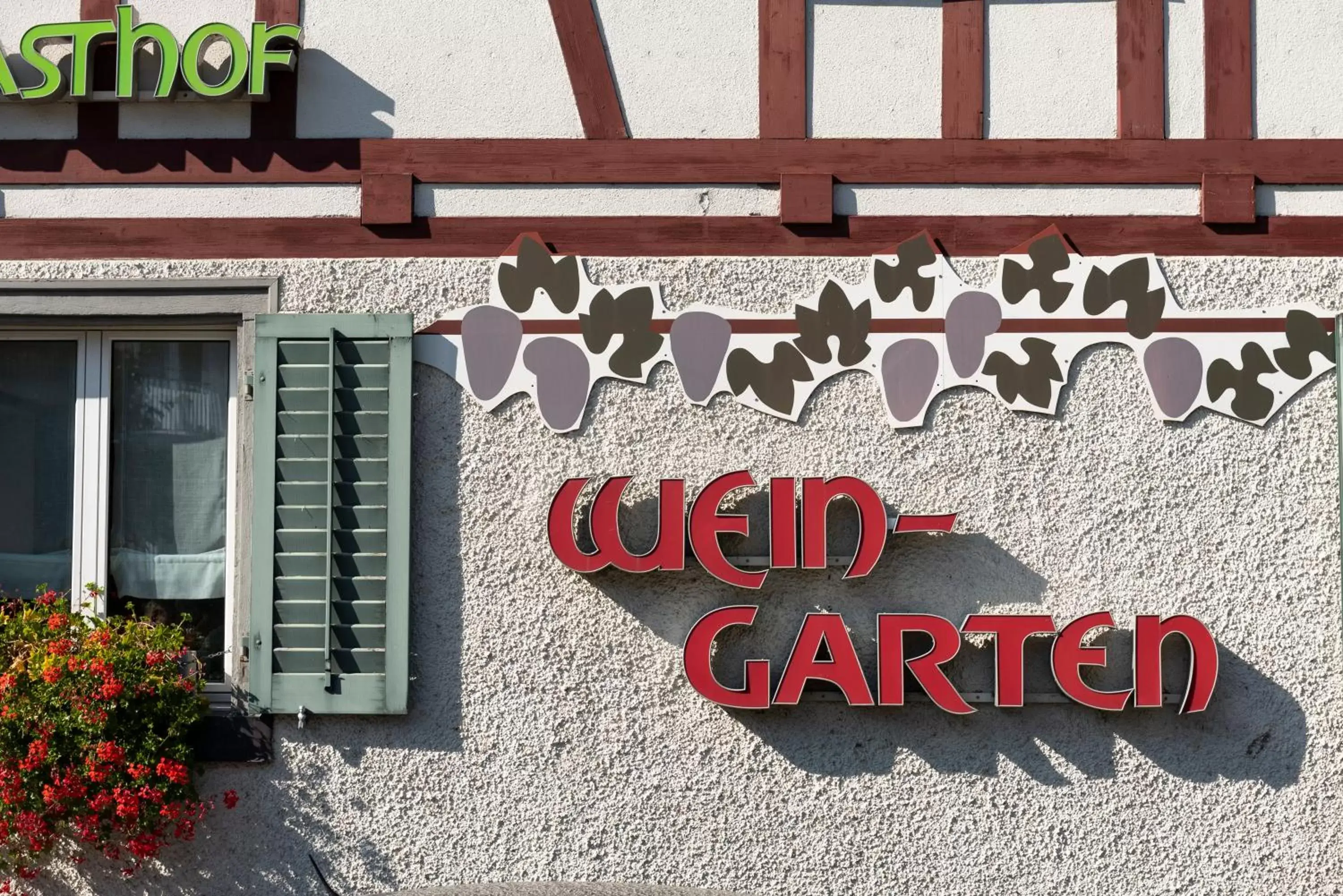 Facade/entrance, Property Logo/Sign in Gasthof Pizzeria Weingarten