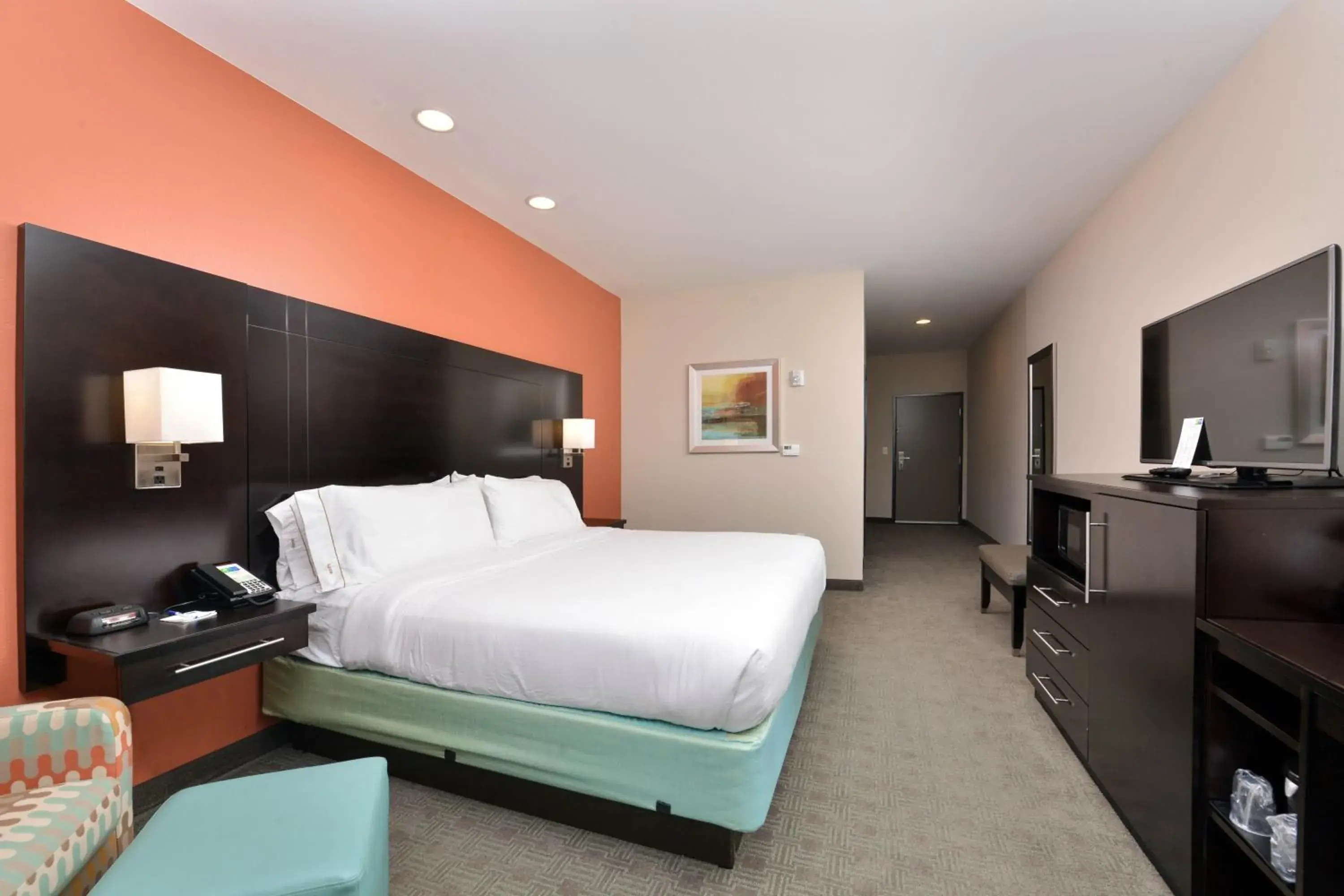 Photo of the whole room, Bed in Holiday Inn Express & Suites Austin South, an IHG Hotel